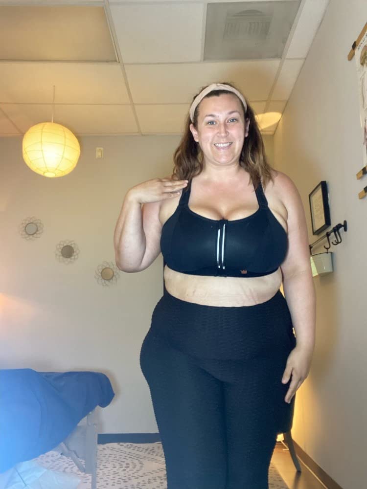 SHEFIT Ultimate Sports Bra for Women, High Impact Sports Bra customer photo 2