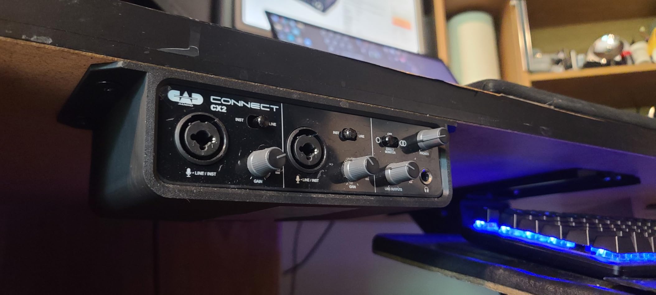 CAD Audio CX2 2x2 USB Audio Interface - 24-Bit/96kHz, Dual XLR Combo Inputs, Phantom Power customer photo 1