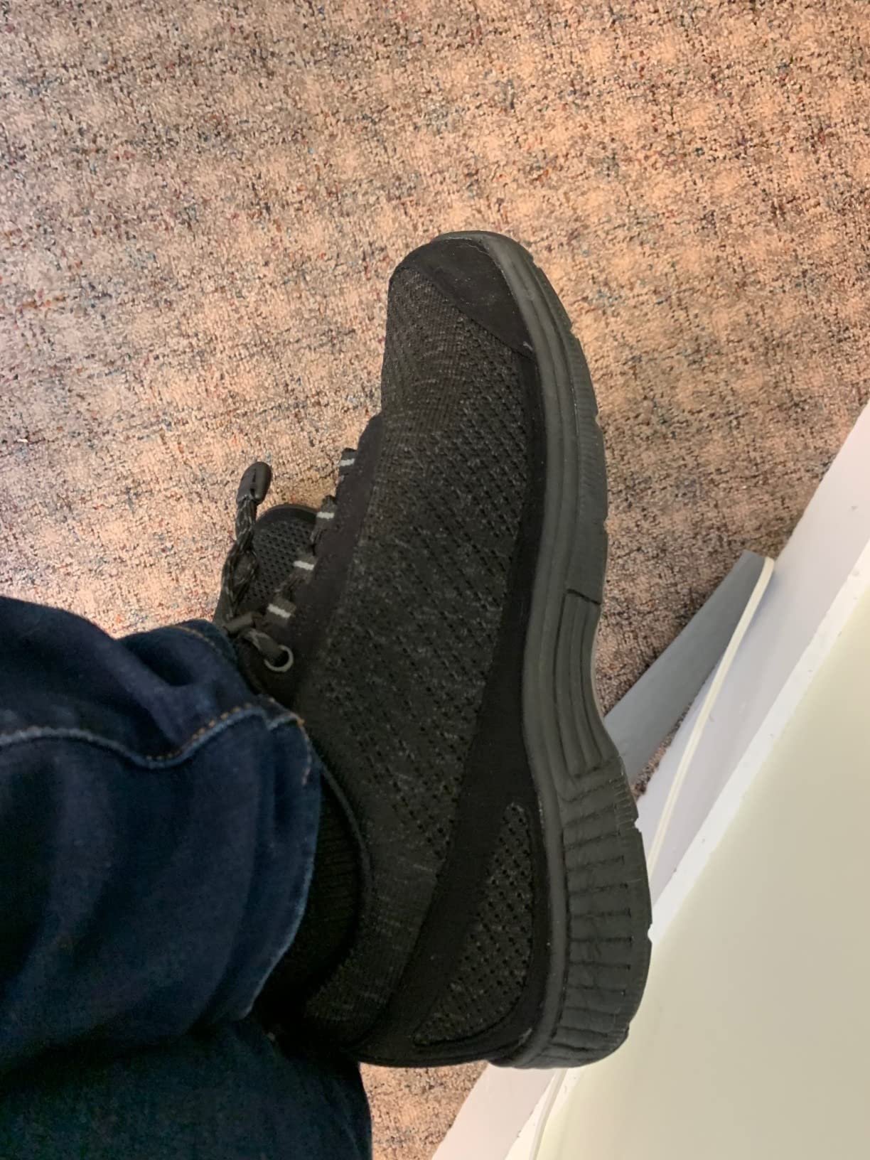 Women's Orthopedic Coral Stretch Knit Walking Sneaker customer photo 2
