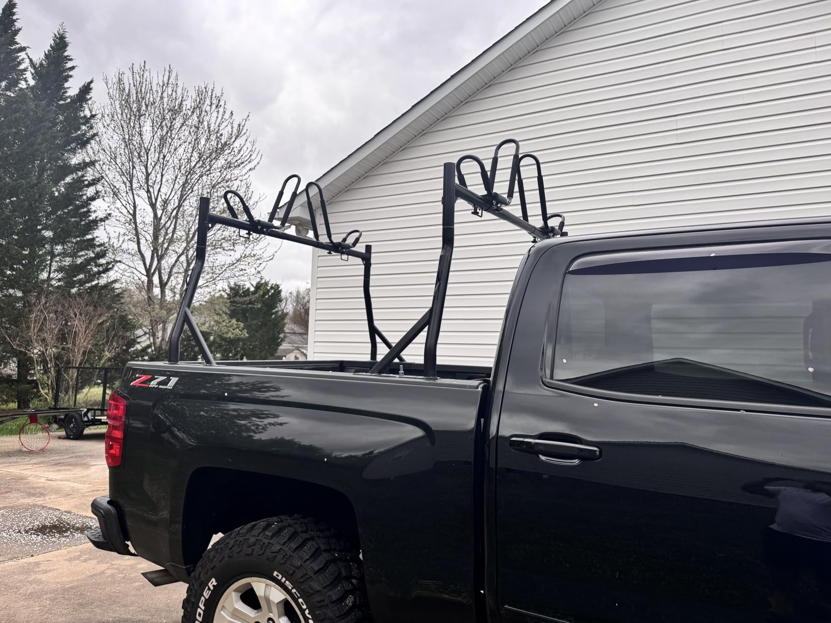 Kayak Roof Rack, 2 Pair J-Bar Roof Rack with 4 Ropes. Heavy Duty Kayak Roof Carrier for Your Canoe SUV and Trucks customer photo 2