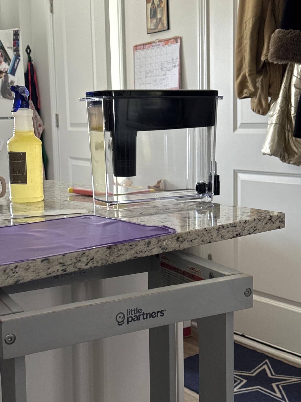Brita UltraMax Large Water Dispenser With Standard Filter, BPA-Free, Reduces Copper, Cadmium and Mercury Impurities, Lasts 2 Months or 40 Gallons, Includes 1 Filter, Kitchen Accessories, Large 27-Cup customer photo 2