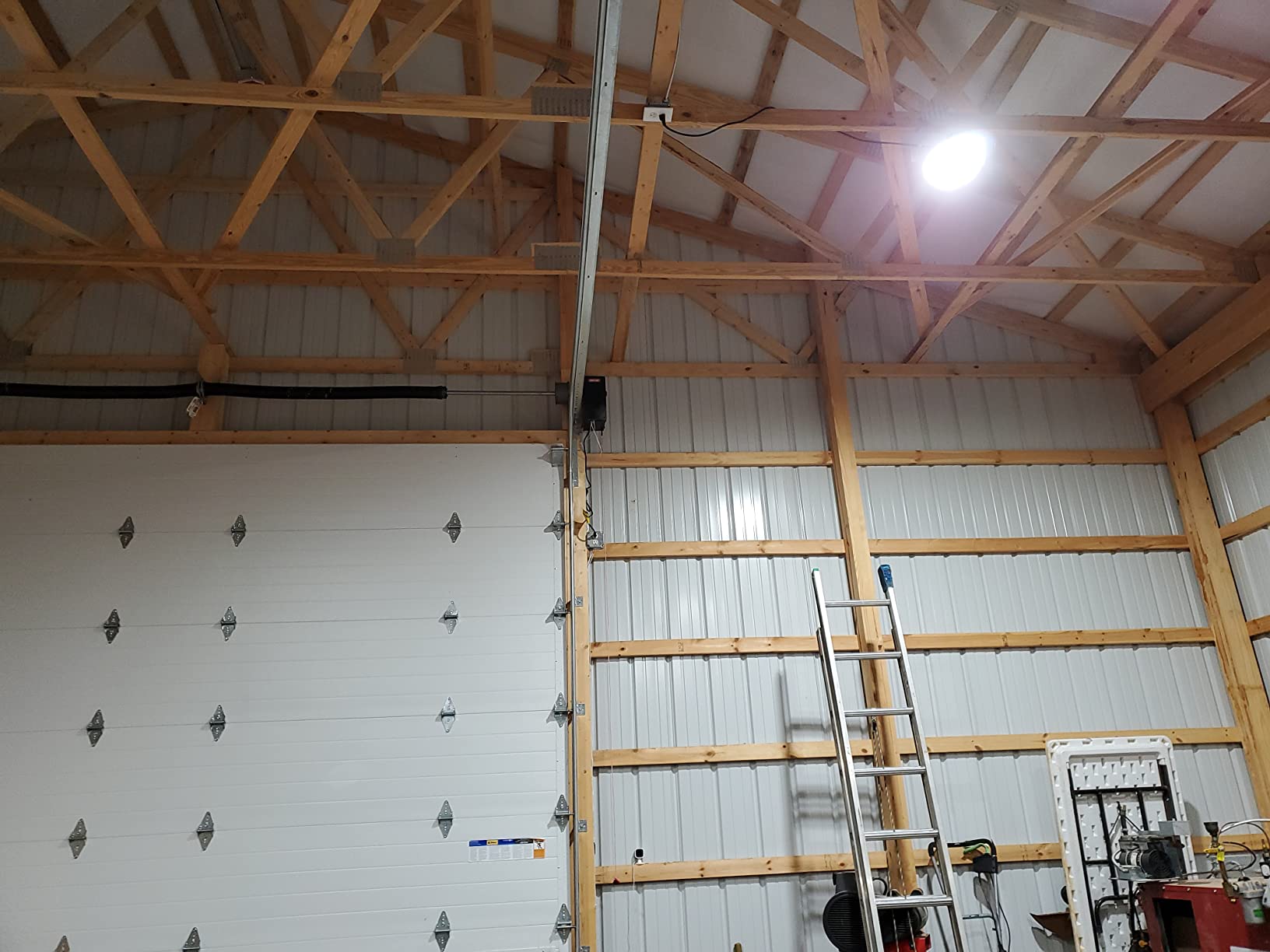Genie 6172H-O Wall Mount Smart Garage Door Opener with Aladdin Connect, Wall Mounted Compact Space Saving Opener customer photo 2