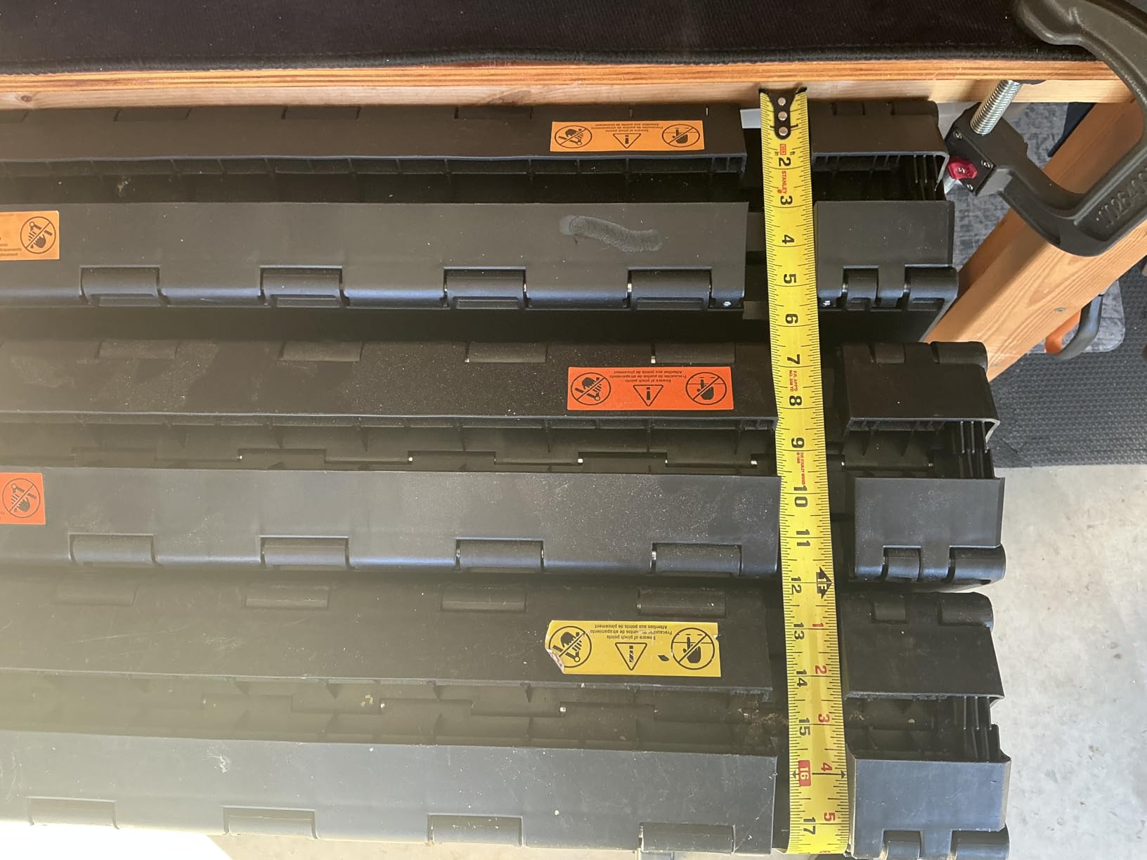 Pony Portable Folding Work Table, 2-in-1 as Sawhorse & Workbench customer photo 2