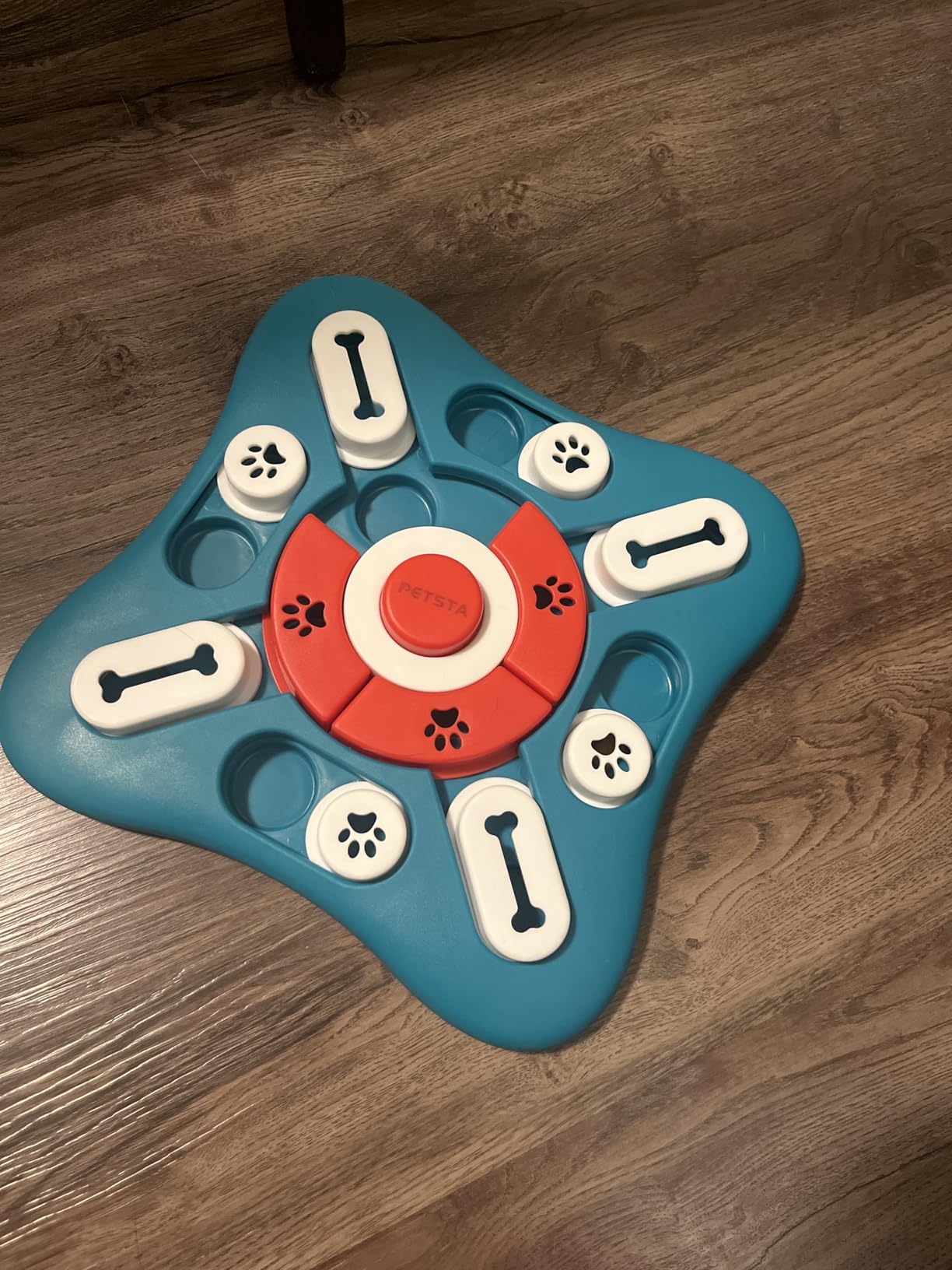 PETSTA Dog Puzzle Toys, Treat Dispensing Dog Enrichment Toys for IQ Training and Brain Stimulation, Interactive Mentally Stimulating Toys as Gifts for Puppies, Cats, Dogs customer photo 1