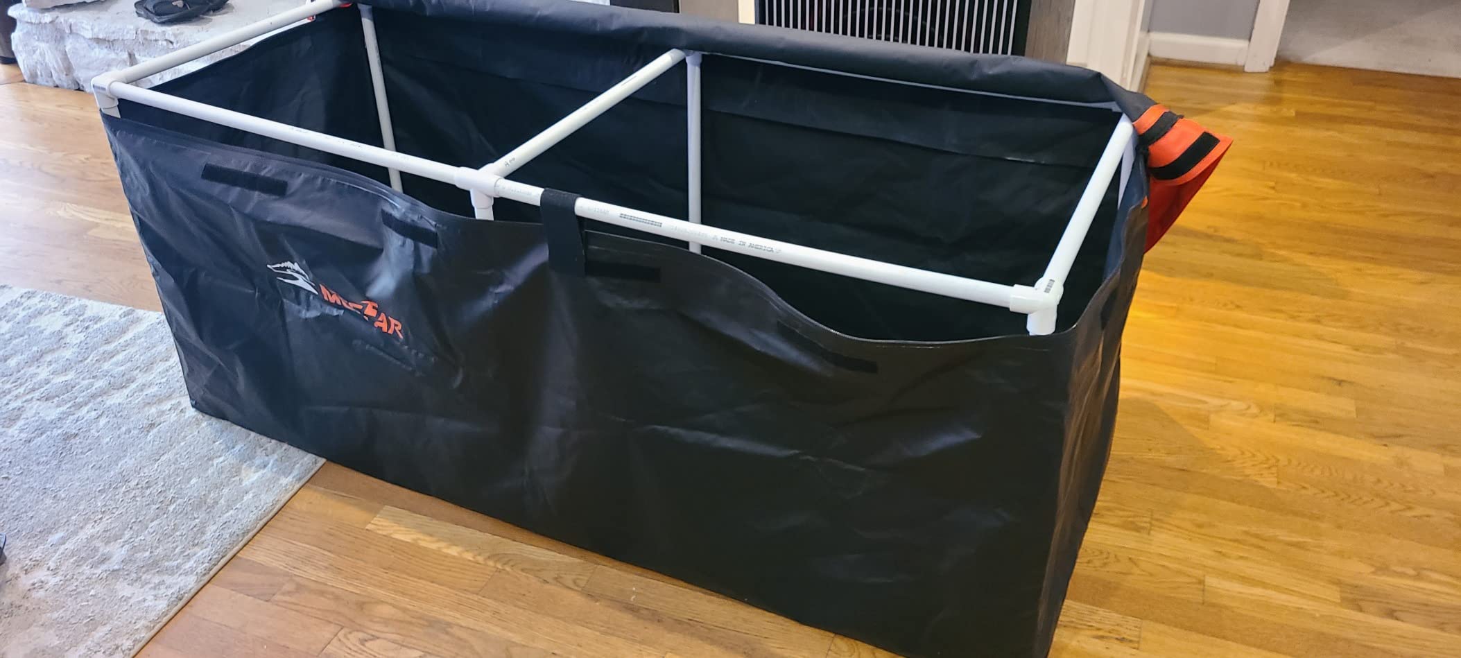 MeeFar Rooftop Cargo Carrier Car Roof Bag 21 Cubic Feet 100% Waterproof Car Top Carrier, Fits All Vehicle with/Without Rack,Include Anti-Slip Mat,10 Reinforced Straps,6 Door Hooks,Luggage Lock customer photo 2