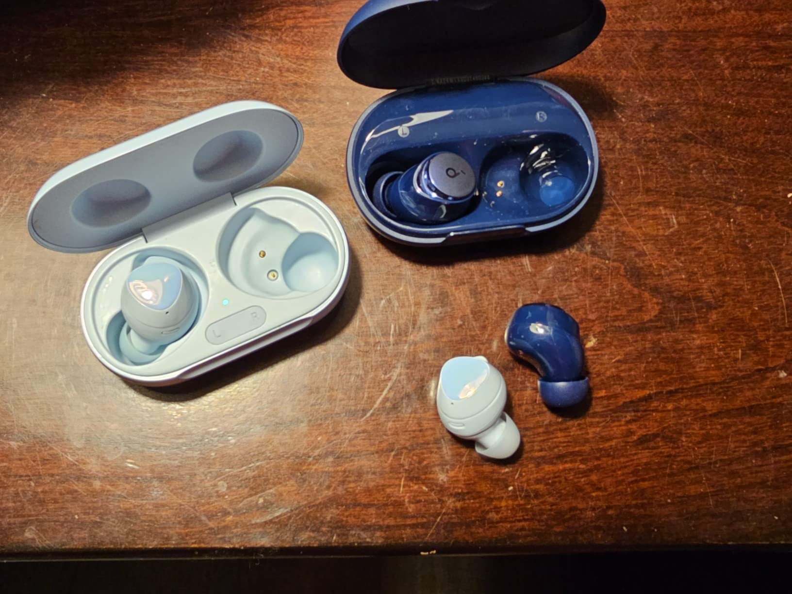 soundcore by Anker Space A40 Auto-Adjustable Active Noise Cancelling Wireless Earbuds, Reduce Noise by Up to 98%, 50H Playtime, Hi-Res Sound, Comfortable Fit, App Customization, Wireless Charge (Blue) customer photo 2
