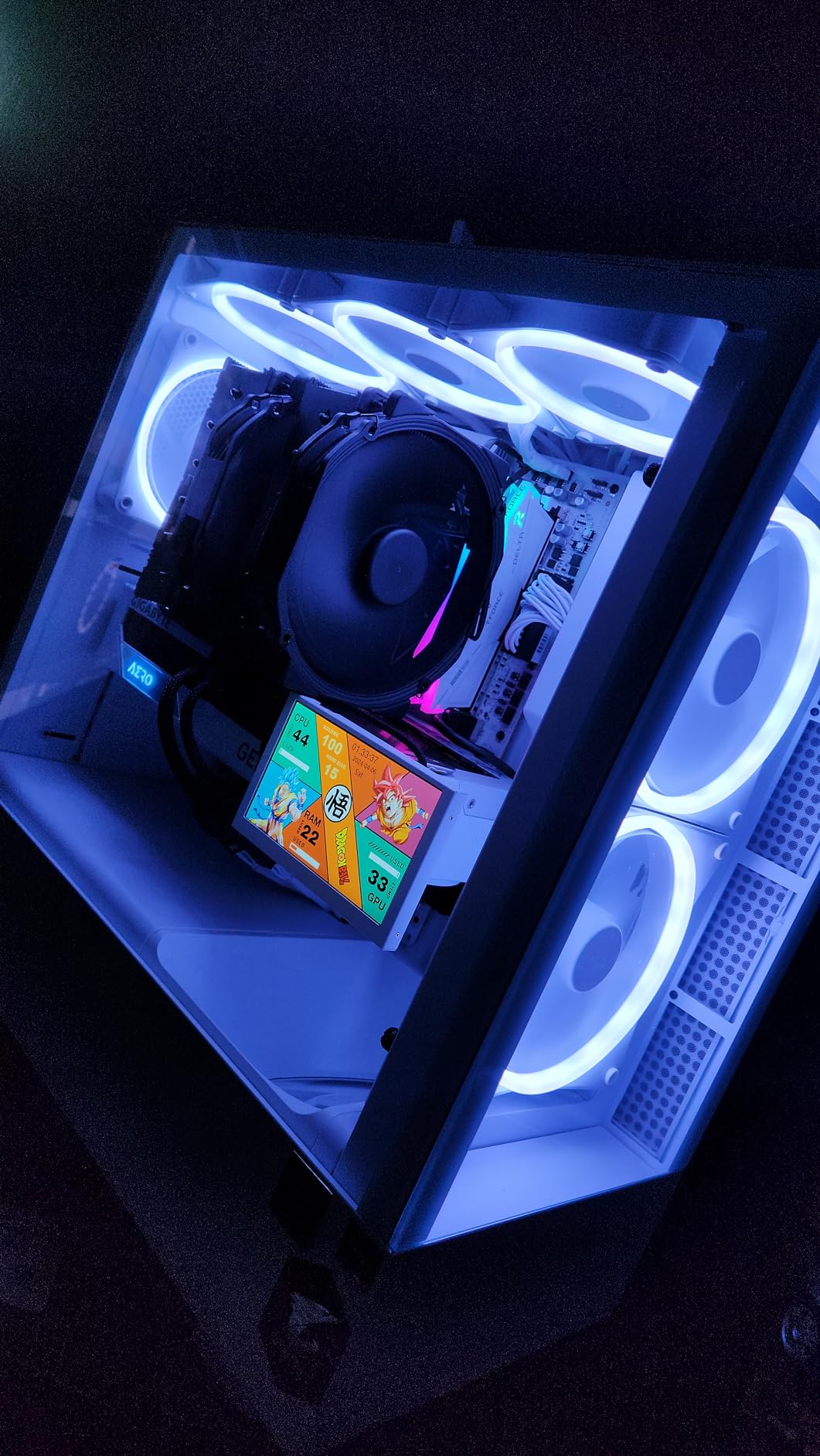 TEAMGROUP T-Force Delta RGB DDR5 Ram 32GB (2x16GB) 6000MHz PC5-48000 CL30 Intel XMP 3.0 & AMD Expo Compatible Desktop Memory Module Ram White customer photo 1