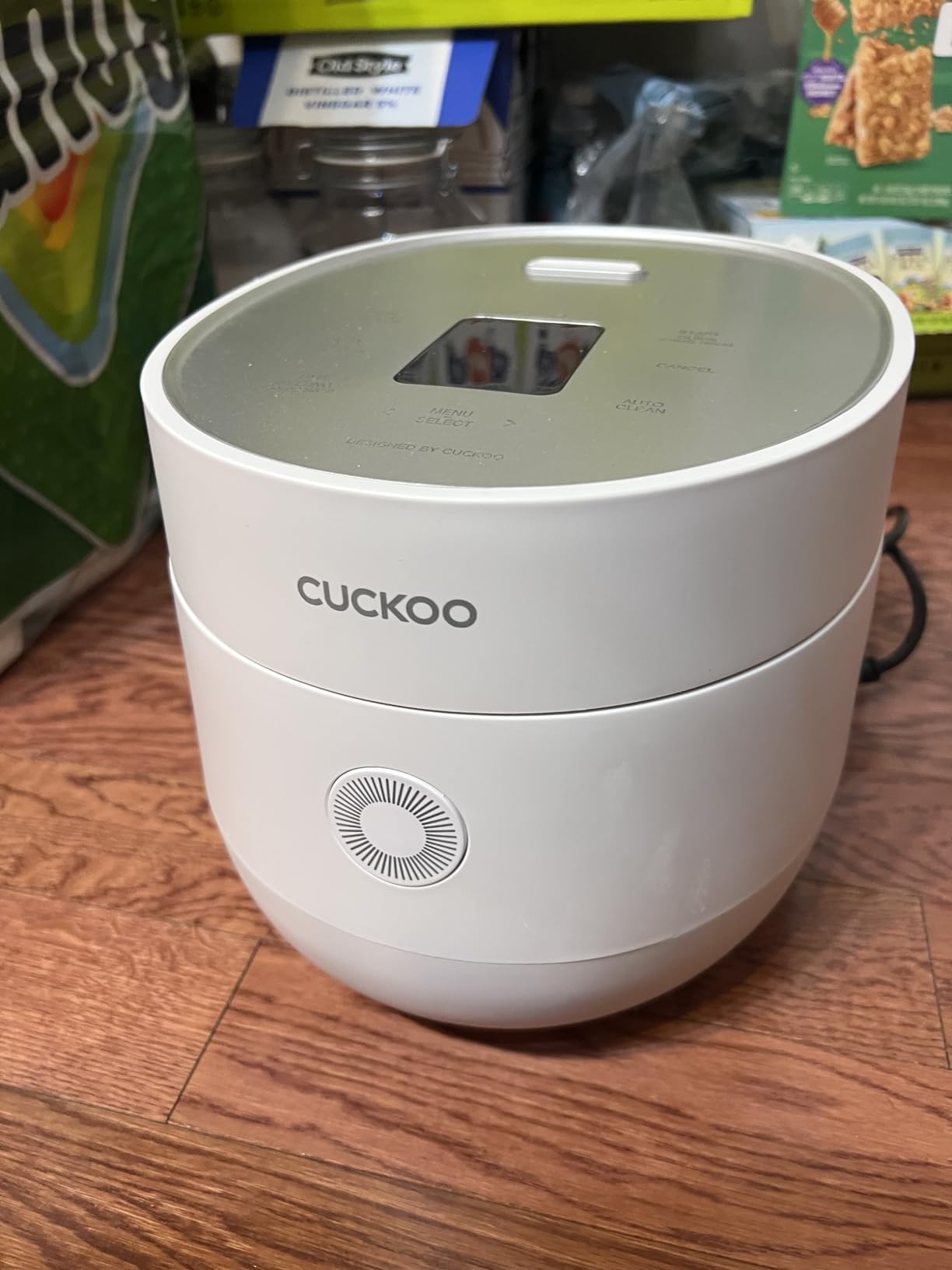 CUCKOO Micom Rice Cooker 6-Cup Uncooked / 12-Cup Cooked with Nonstick Inner Pot, Versatile Rice Maker with 9 Menu Options, Fuzzy Logic Technology, Auto Clean, Quick Rice Mode, Gray (CR-0675FG) customer photo 1