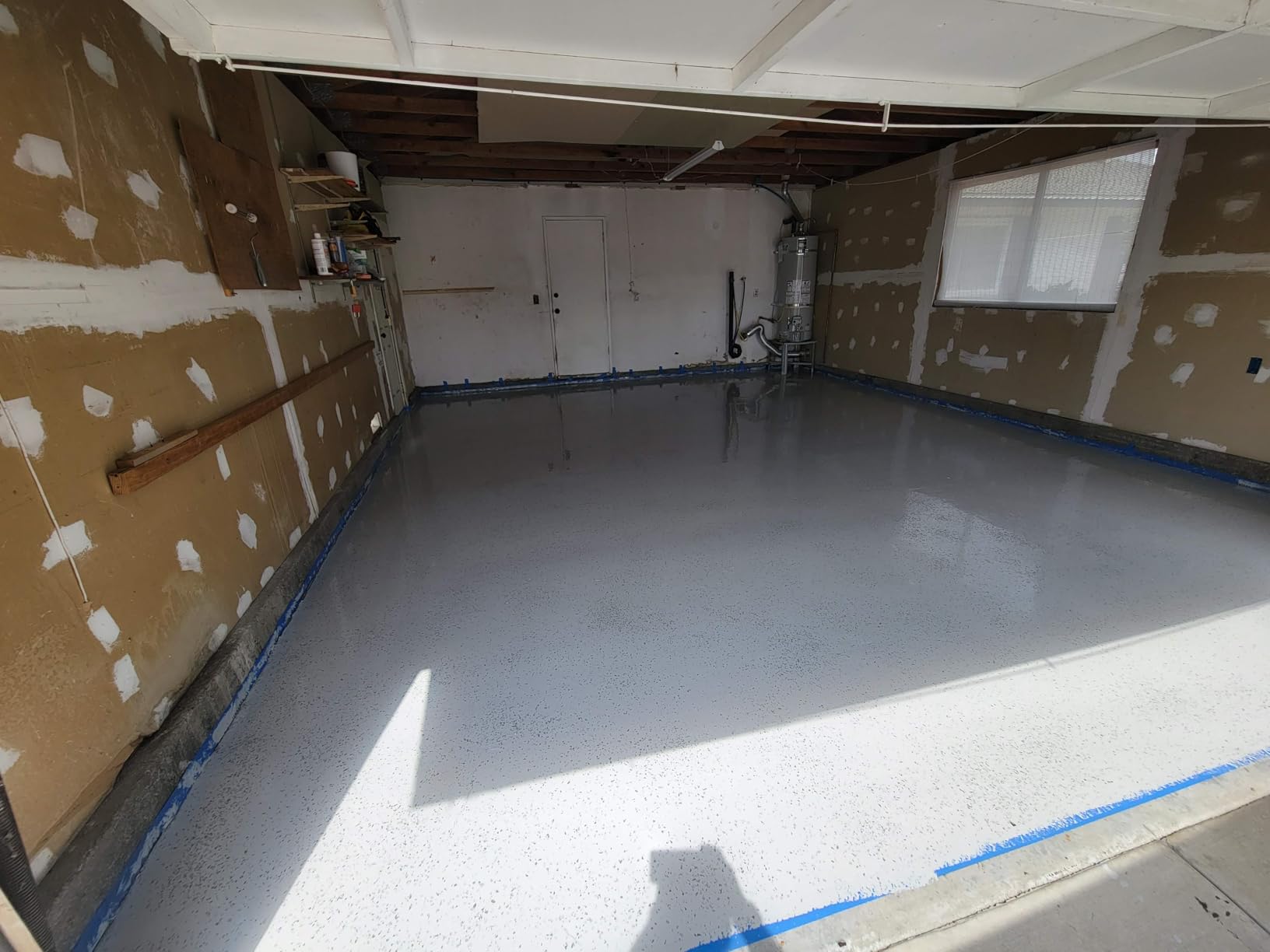 ArmorPoxy Garage Epoxy Floor Kit - 100% Solids - 2 Part Industrial-Grade Coating w/UltraGlaze Topcoat | DIY Slip & Hot Tire Resistant |300 Sq Ft - Designer Gray - 17 pc kit customer photo 2