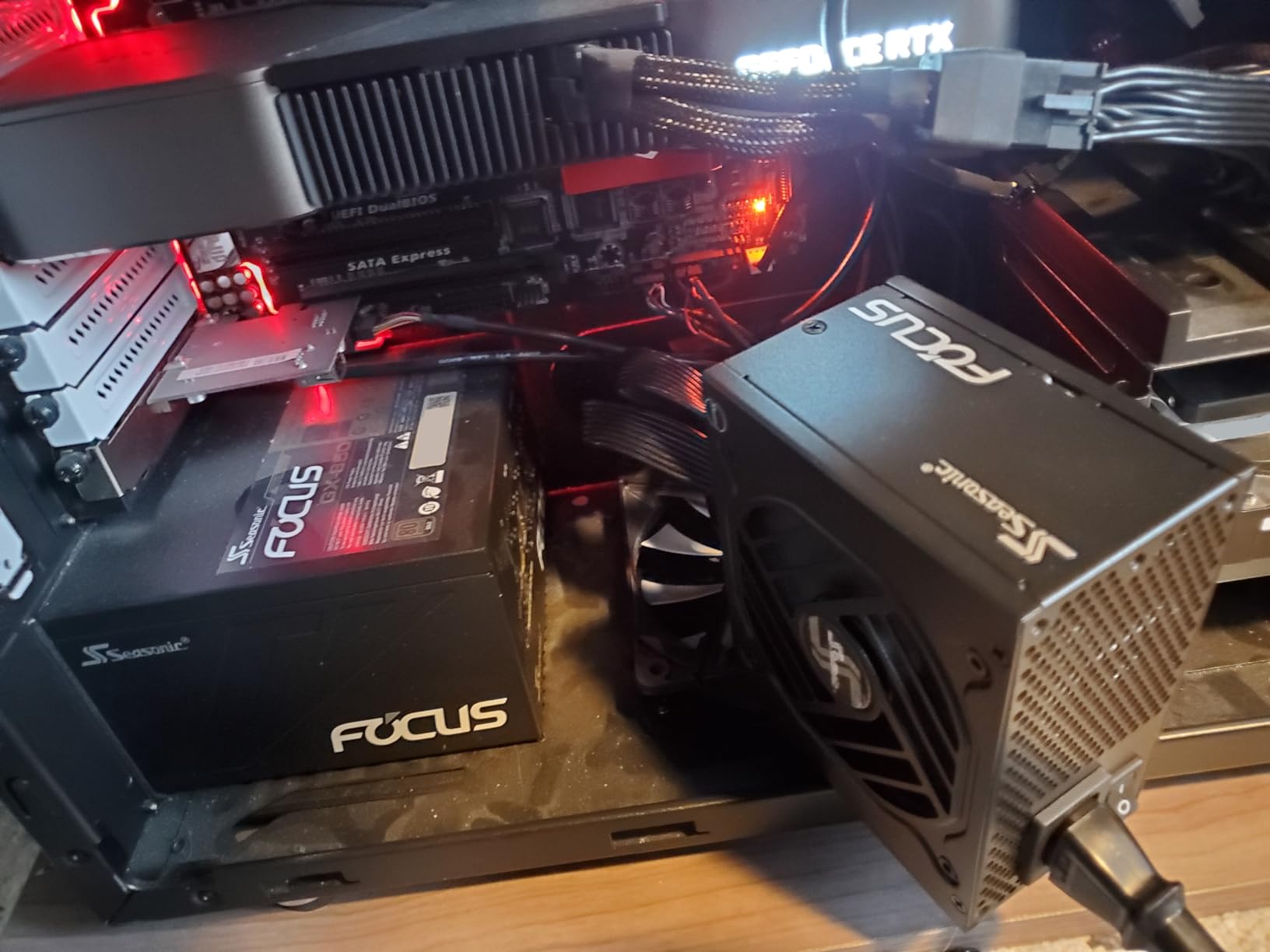 Seasonic Focus SPX-750 | 750W | 80+ Platinum | Full-Modular|SFX Form Factor | Low Noise | Premium Japanese Capacitor | 10 Year Warranty | Nvidia RTX 30/40 Super & AMD GPU Compatible (Ref. SSR-750SPX) customer photo 1