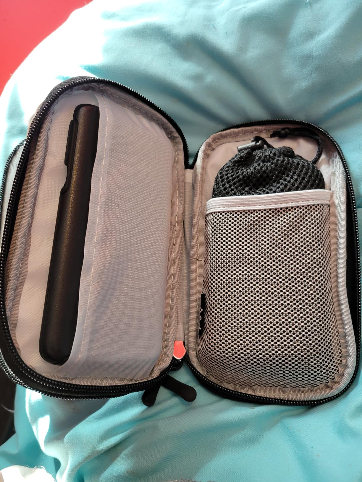 FYY Electronic Organizer, Travel Cable Organizer All-in-One Storage Bag Pouch Electronic Accessories Carry Case Portable Waterproof Double Layers customer photo 2
