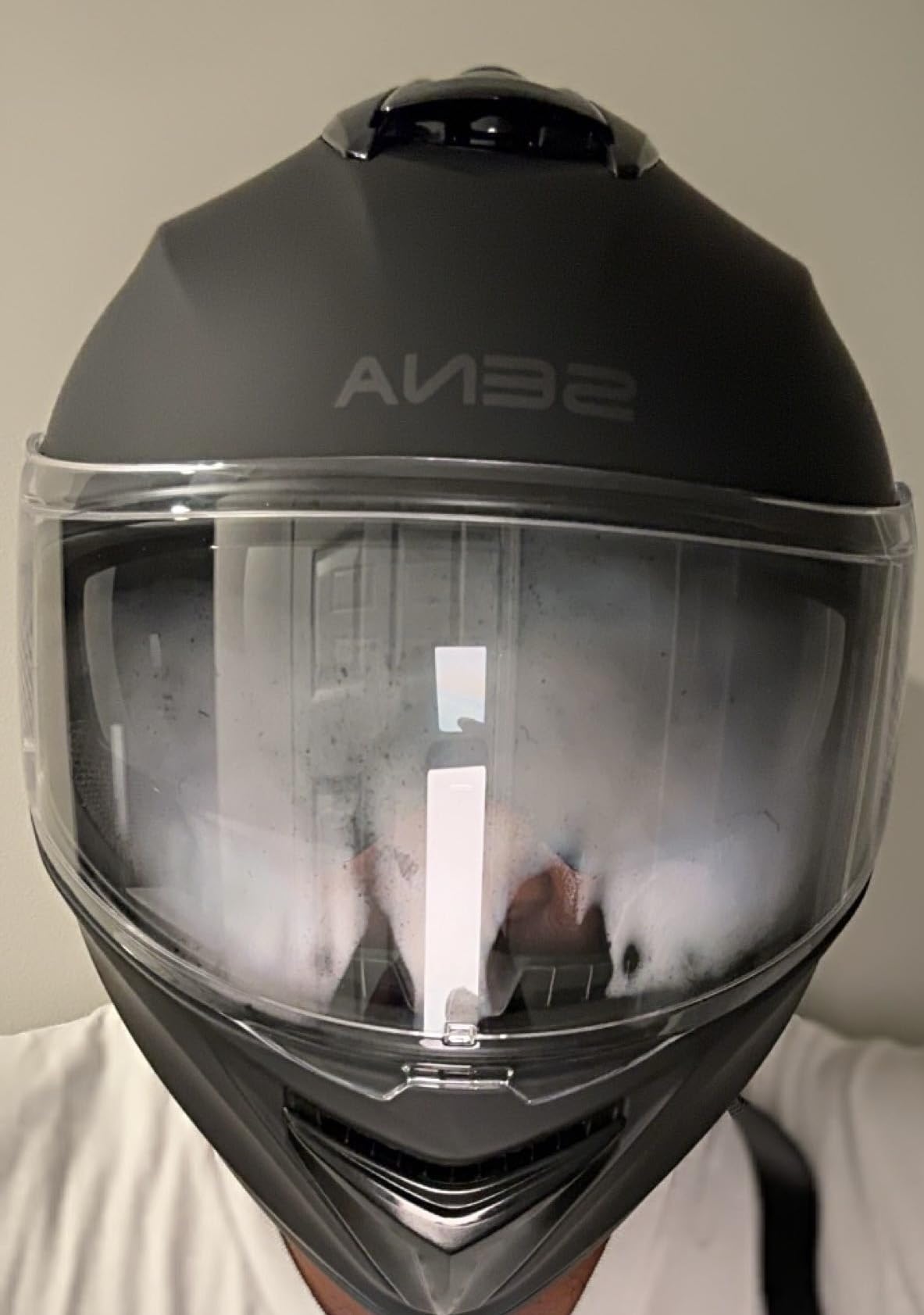Sena OutForce Smart Helmet Full Face with Integrated Bluetooth Intercom customer photo 1