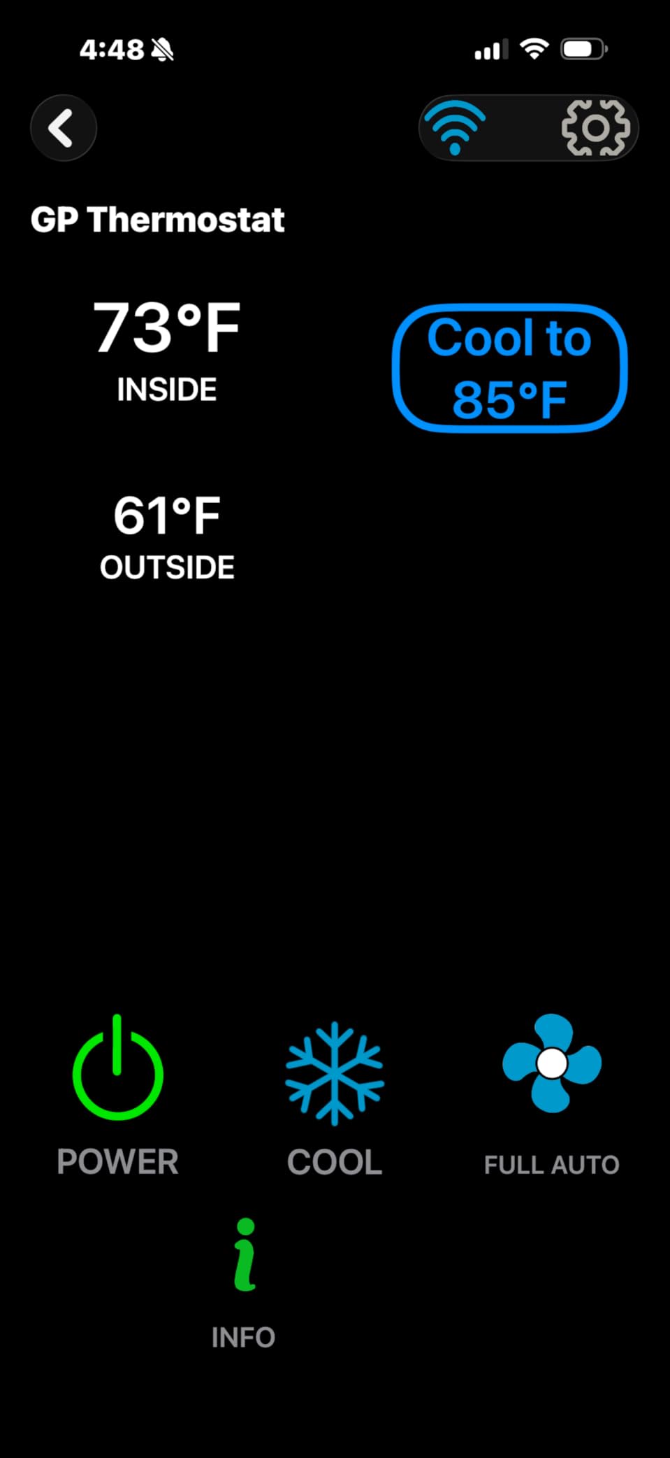 MICRO-AIR EasyTouch Digital RV Thermostat Replacement - Programmable and Reliable - WiFi and Bluetooth Enabled - Replacement Thermostat Compatible with Dometic CT Single Zone (351 Black) customer photo 1