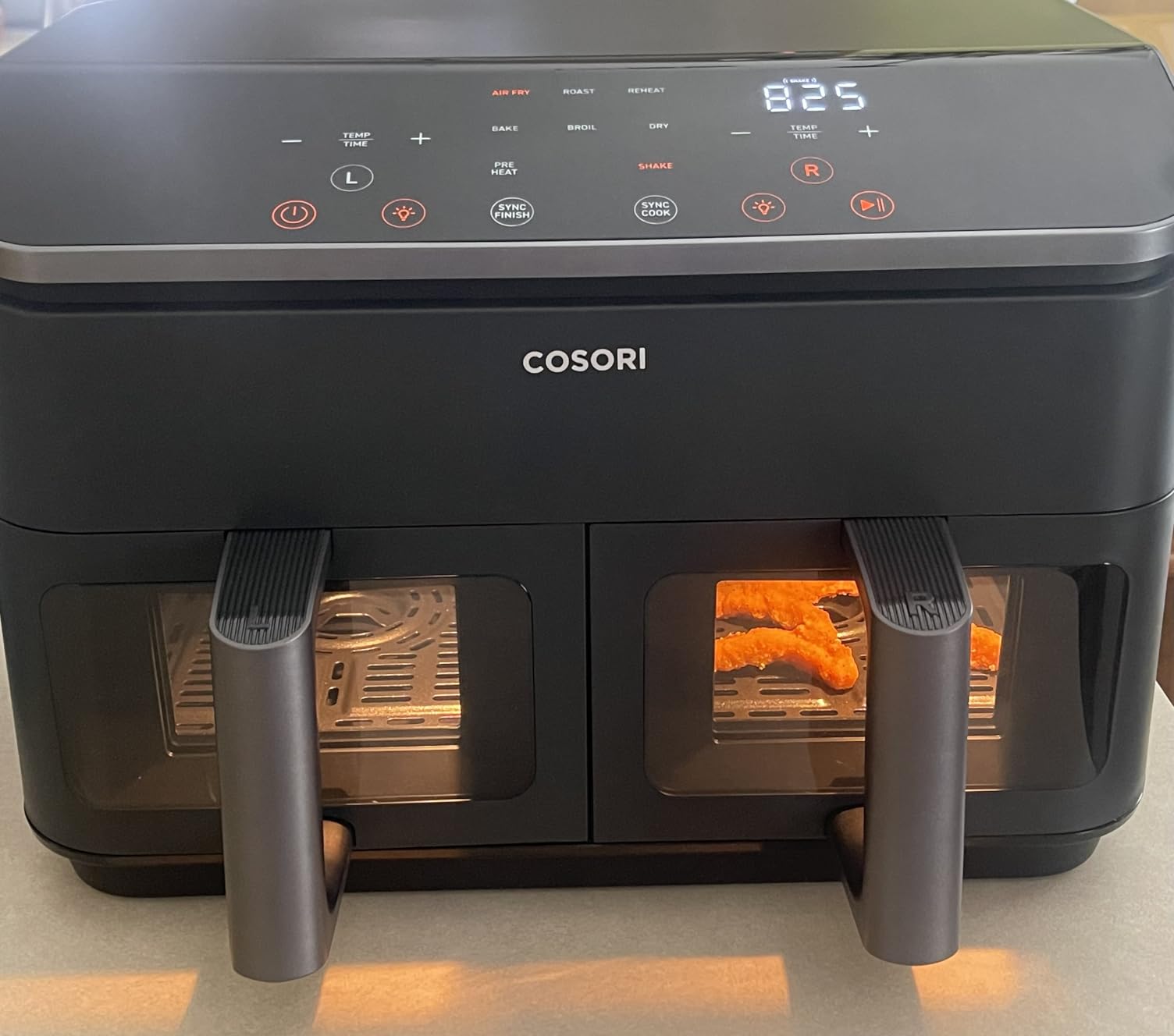 COSORI Air Fryer 2.1 QT, Small & Mini 4-in-1 airfryer Ideal for Simple Meals and Snack, Easy to Leftover Food to Crispy, Up to 97% Less Oil, 30 In-App Recipes, Nonstick & Dishwasher-Safe Basket customer photo 1