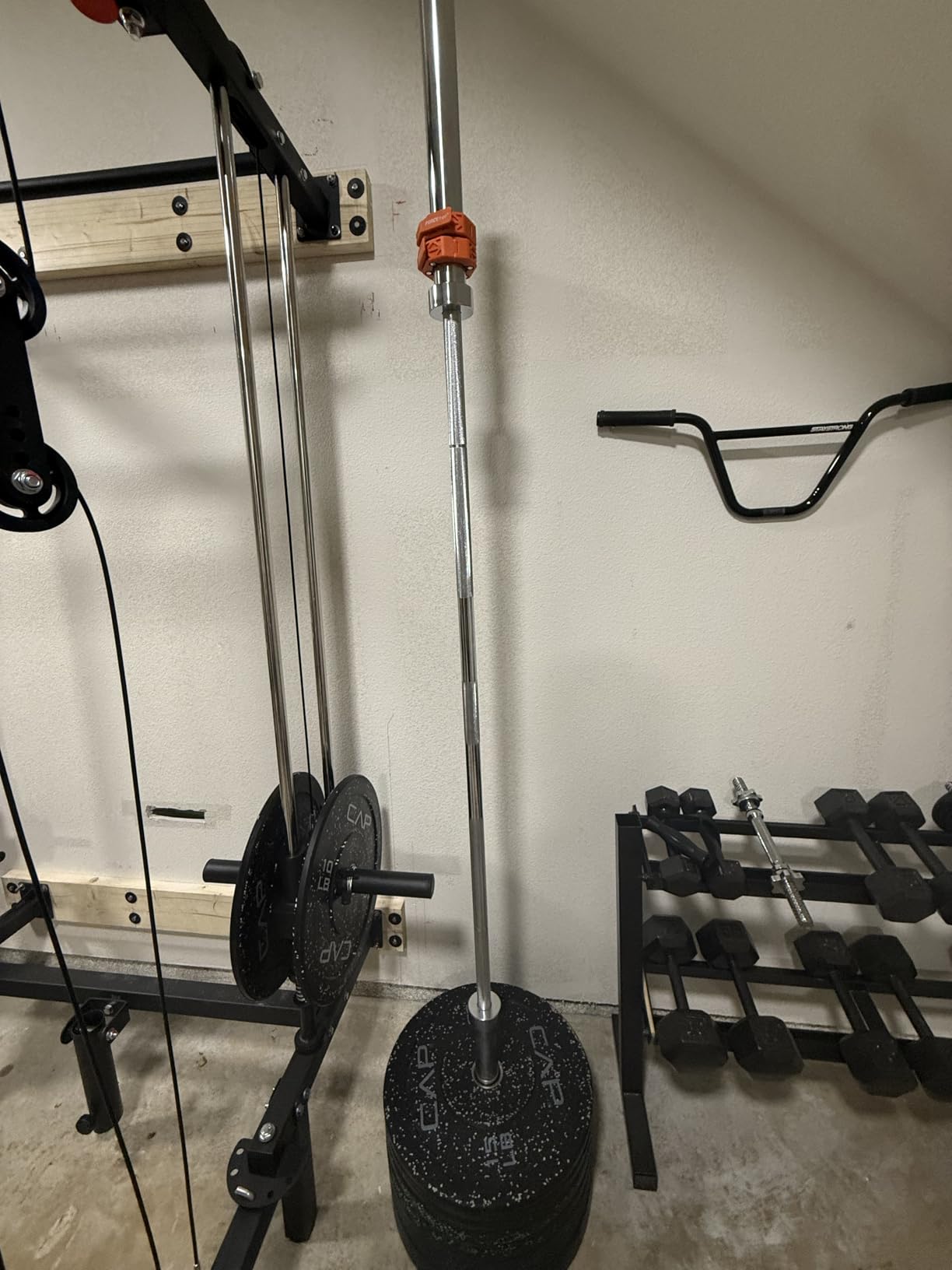 CAP Barbell 2-Inch Olympic Barbell Bars | 5 ft, 6 ft, & 7 ft | Multiple Options customer photo 1