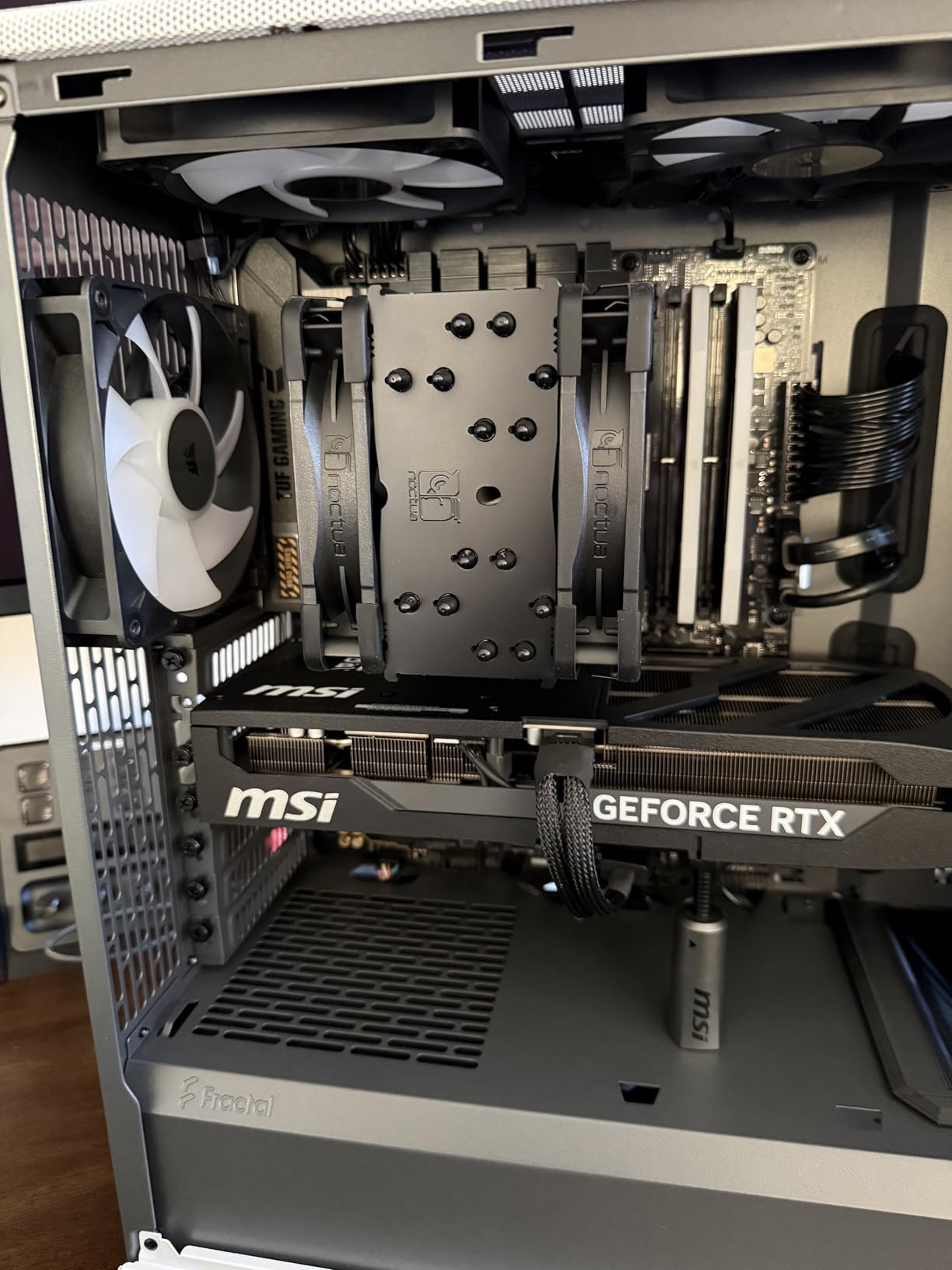 TUF Gaming B650-PLUS WiFi AMD B650 AM5 Ryzen Desktop 9000 8000 and 7000 ATX Motherboard, 14 Power Stages, PCIe 5.0 M.2, DDR5 Memory, WiFi 6 and 2.5 Gb Ethernet, USB4 Support Aura Sync customer photo 2
