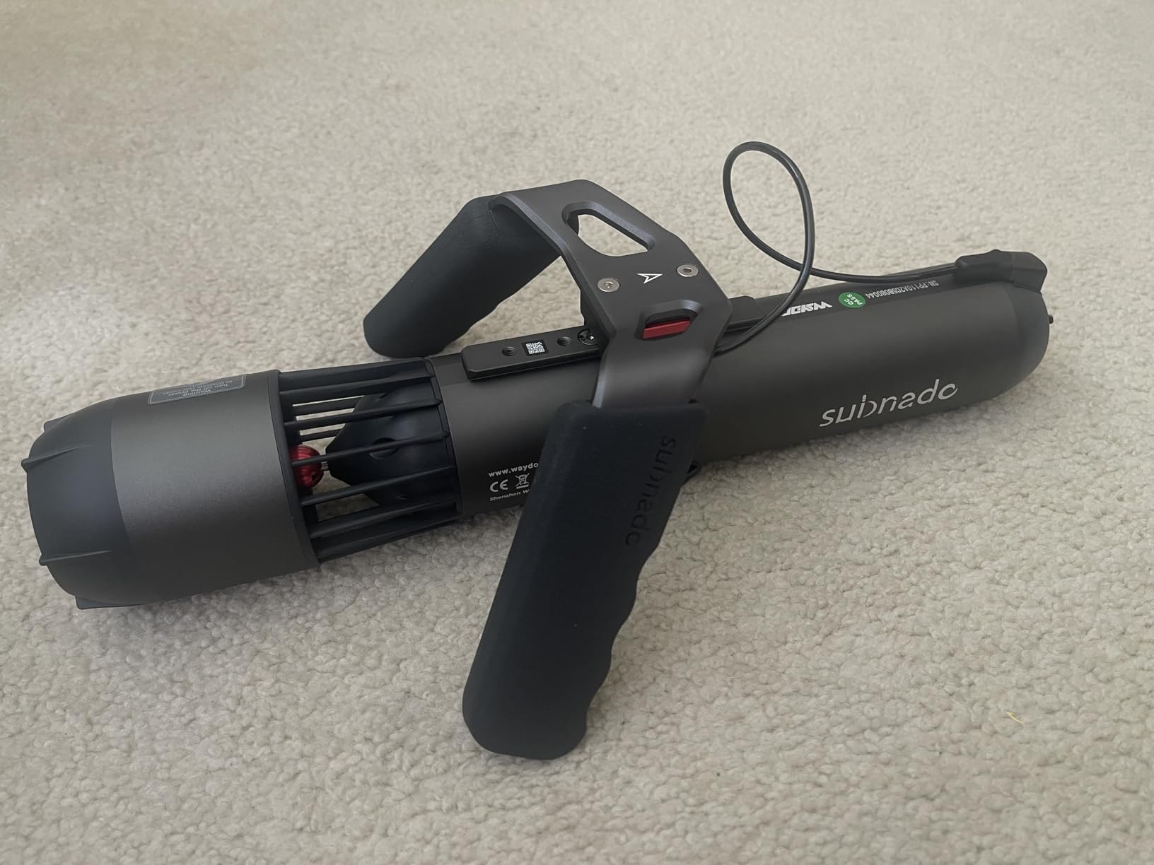 Waydoo Subnado Underwater Scooter Black and Red Special Version customer photo 1