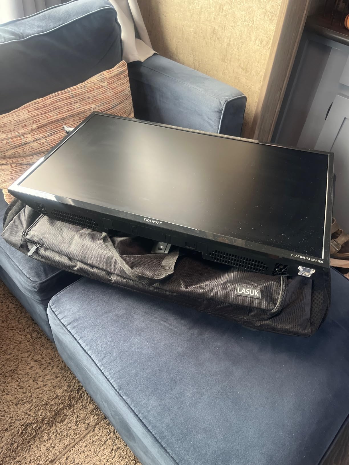 Transit Platinum 12 Volt Smart TV, 32 inch TV with DVD Player, Pre-Download Apps, Bluetooth/Wifi Included, AC/DC Power with 1080P HD Resolution, HDMI/USB, Use in RVs, Campers, and Boats customer photo 1