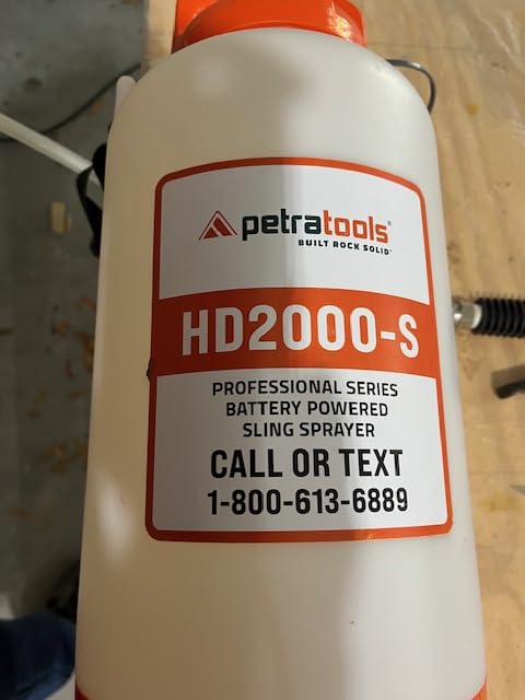 PetraTools Battery Powered Sprayer 2 Gallon - HD2000-S Heavy Duty Electric Sprayer customer photo 2