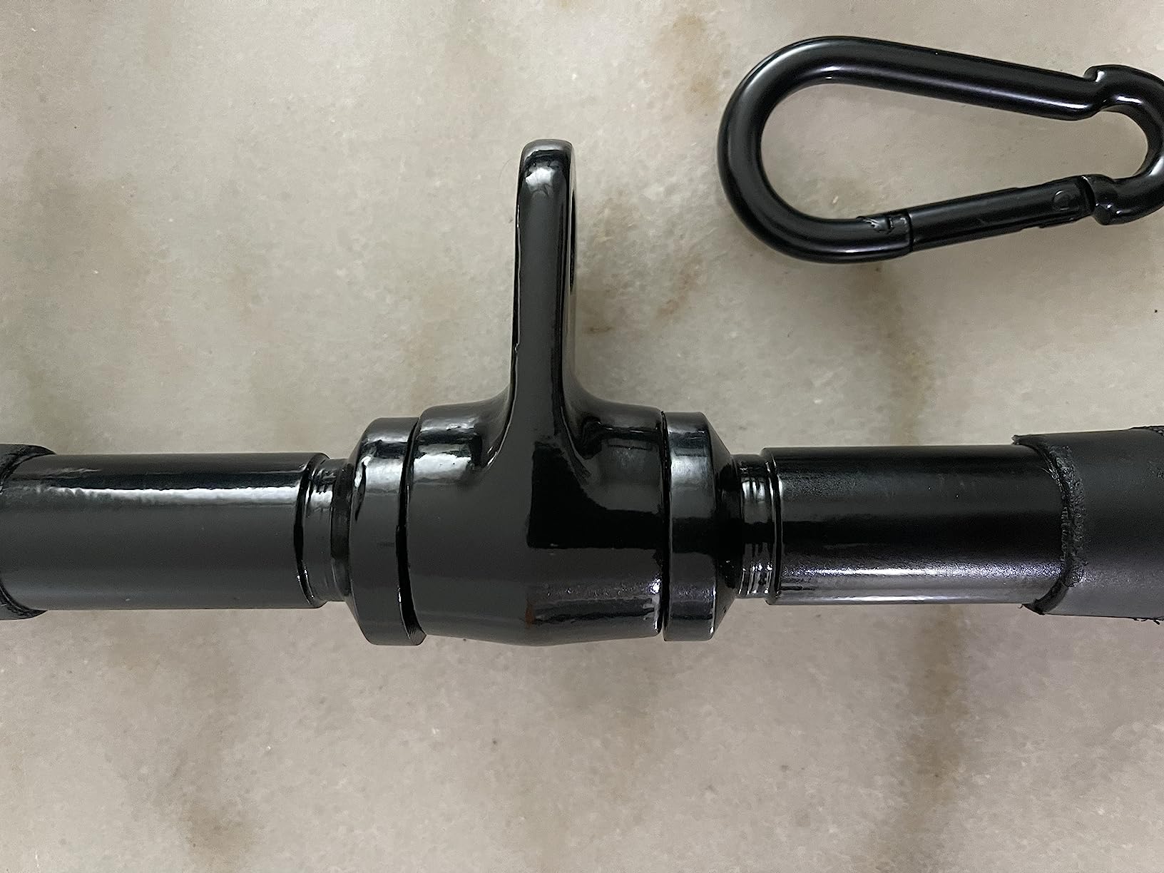 Yes4All Cable Machine Attachment, Row Handles, Tricep Rope, Straight Bar, V Bar, LAT Pulldown Accessories Load 880 LB for Home Gym customer photo 2