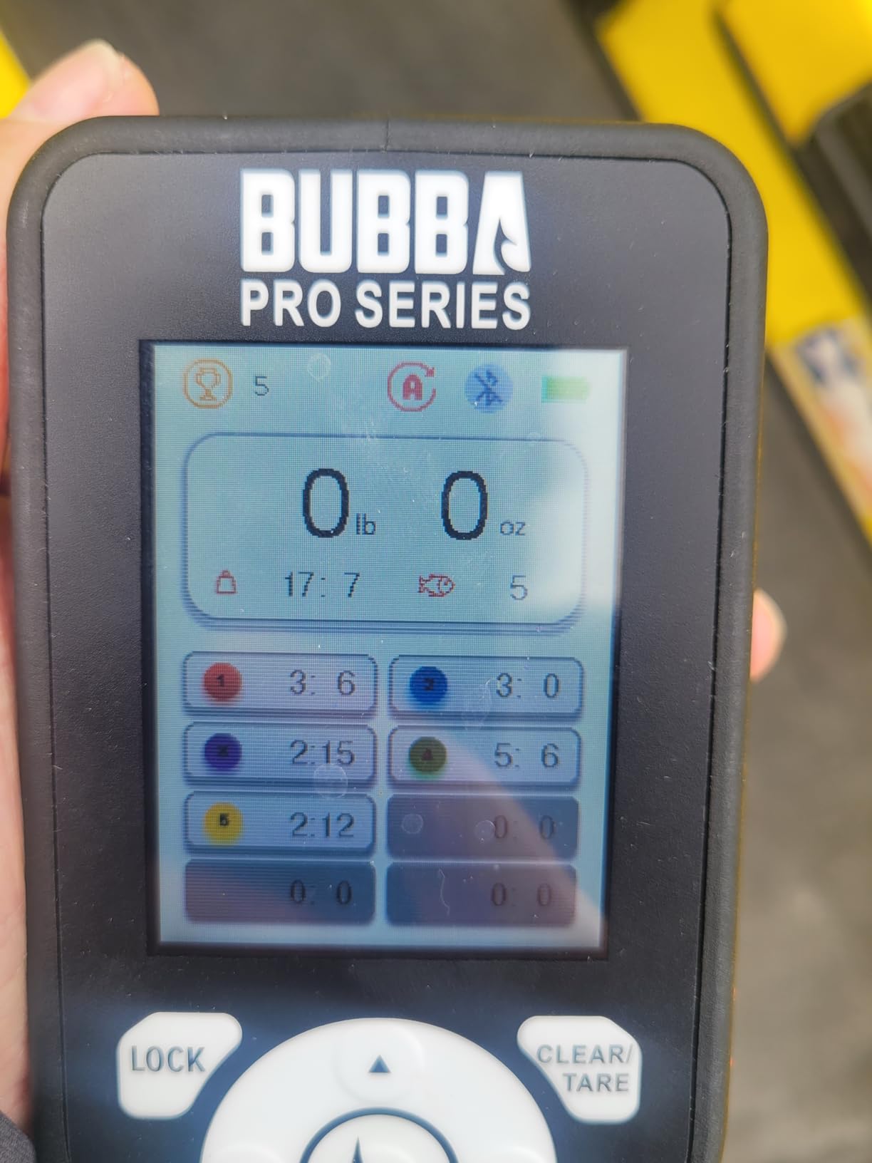 BUBBA Pro Series Smart Fish Scale - Tournament Fishing Tool with Bluetooth & Rechargeable Battery - 3 Modes, Digital Color Screen, 60lb Limit customer photo 1