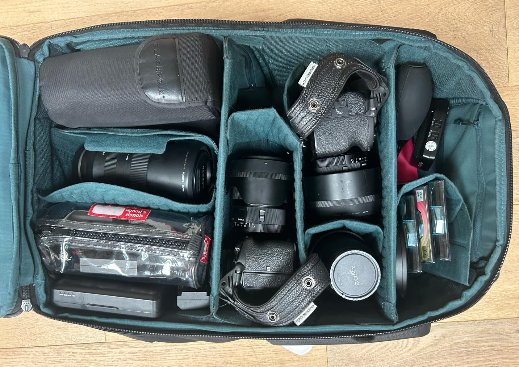 OneMo 2 35L-45L Camera Backpack with Shoulder Bag for 17