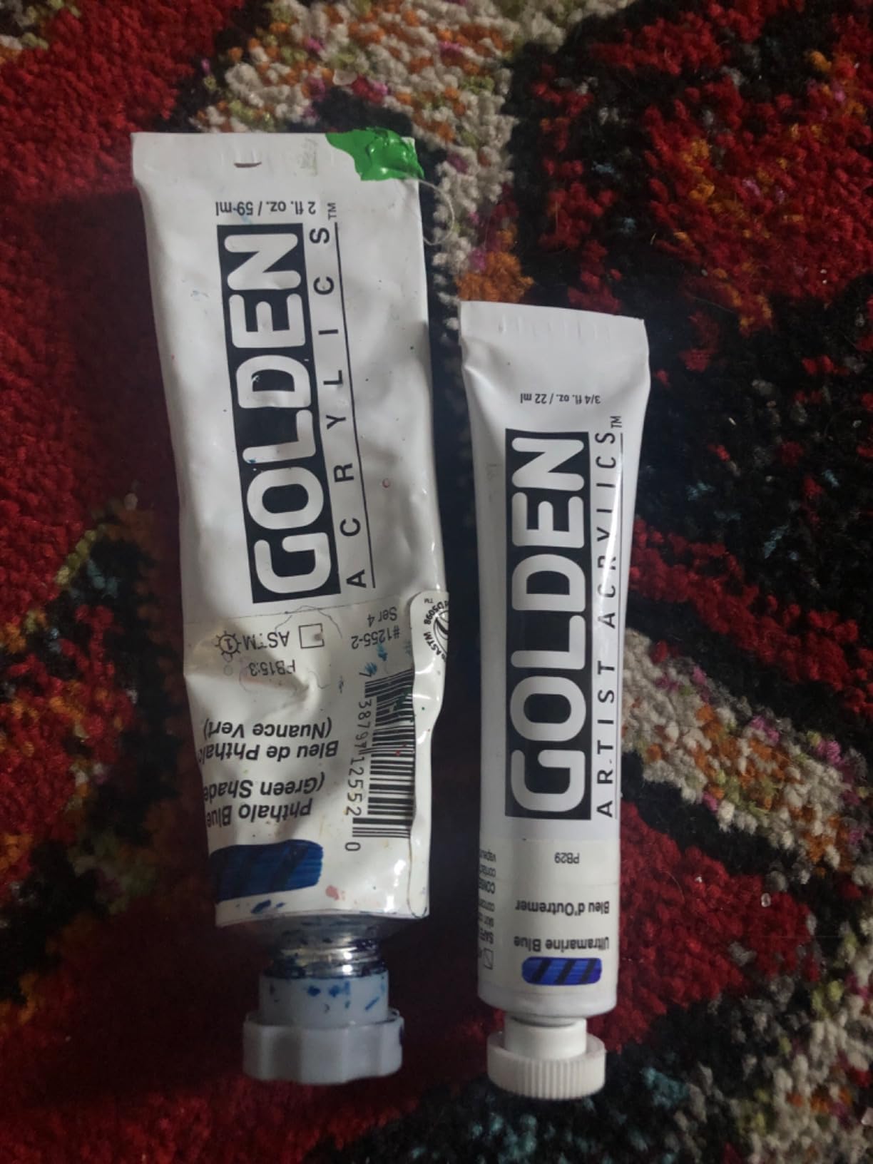 Golden Heavy Body Acrylics, Traditional Set, 7 Color, Professional Acrylic Paint customer photo 1
