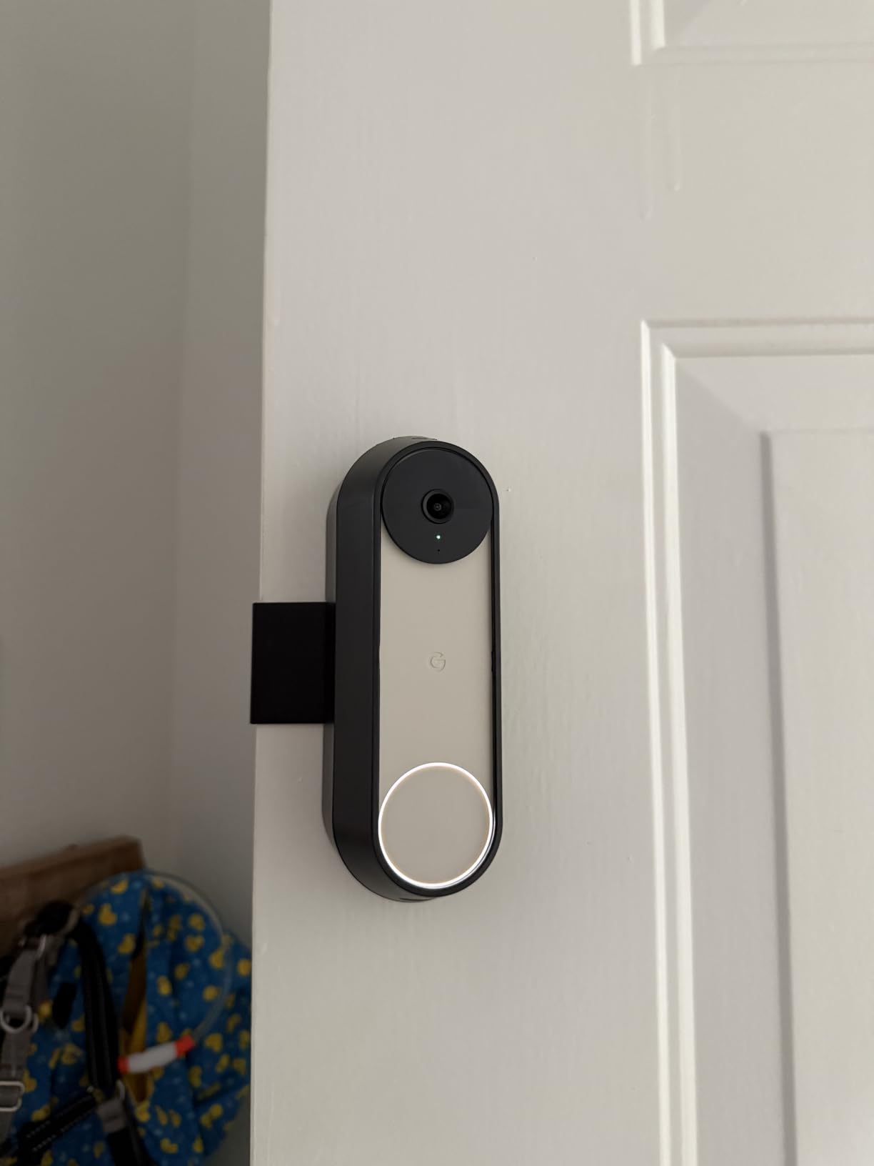 Wasserstein Anti-Theft Mount Compatible with Google Nest Doorbell Battery - No-Drill Installation (Black) customer photo 2