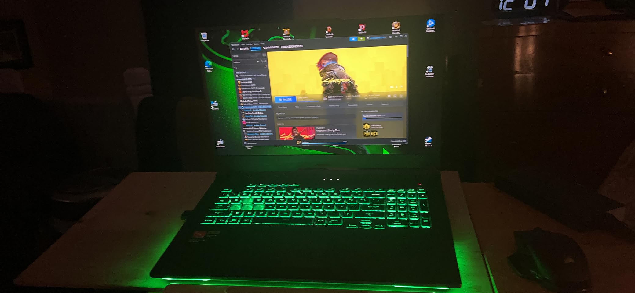 ASUS ROG Strix G17 (2023) Gaming Laptop, 17.3 QHD 240Hz, GeForce RTX 4070, AMD Ryzen 9 7945HX, 16GB DDR5, 1TB PCIe SSD, Wi-Fi 6E, Windows 11, G713PI-DS94 Eclipse Gray customer photo 1