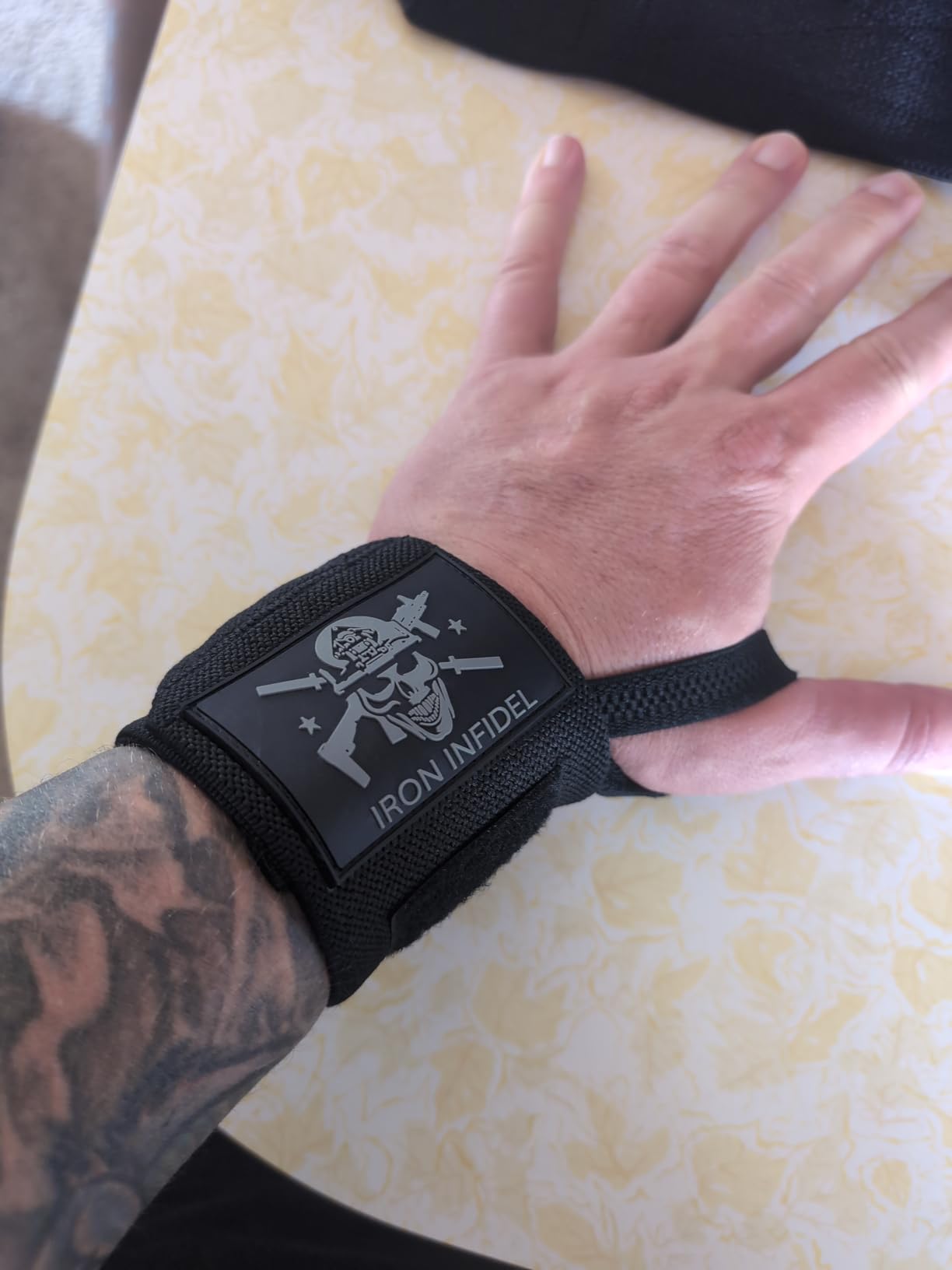 Iron Infidel Wrist Wraps for Weightlifting - 18