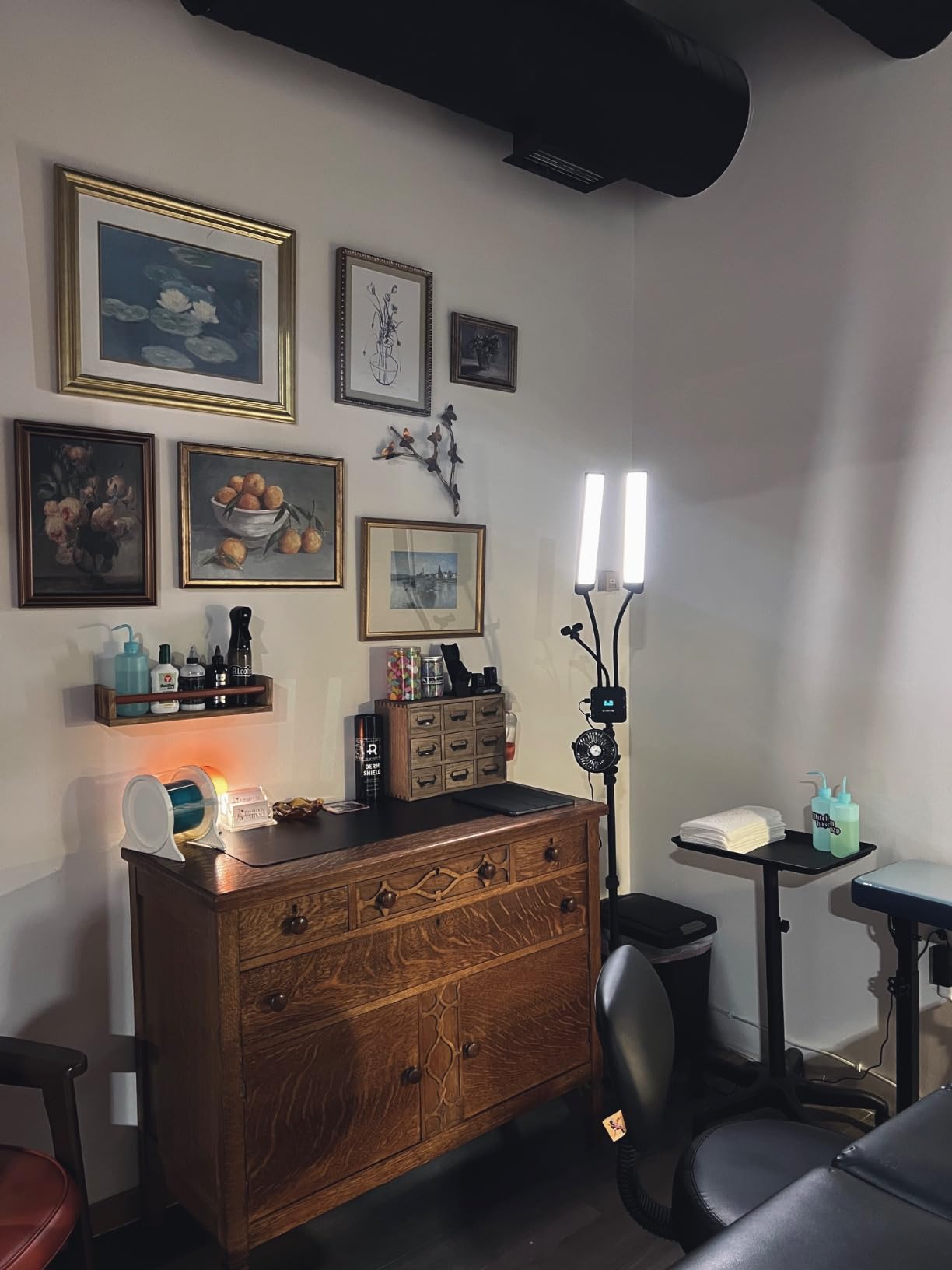 Lume Cube Flex Light Pro - Portable Dual LED Lamp with Tripod and Phone Holder Mount | Flexible 2-Point LED Lights for Tattoo Artists, Beauticians, aestheticians, lash Artists customer photo 2