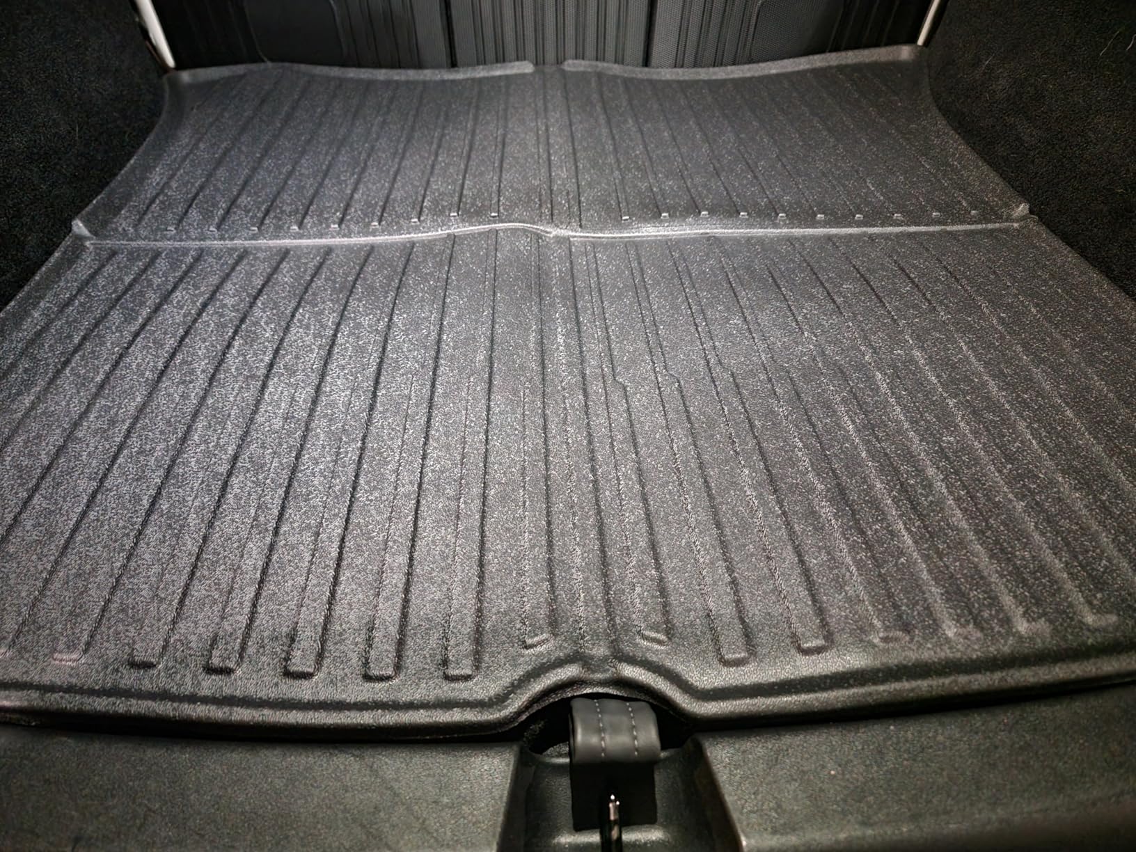 SUPER LINER Tesla Model Y Floor Mats 2025 2026 | Custom Fit All-Weather 9-Piece Set TPE Material| Model Y Juniper Floor Mats Back Seat Protector,Cargo Liner, Trunk & Interior Accessories 5-seat customer photo 2