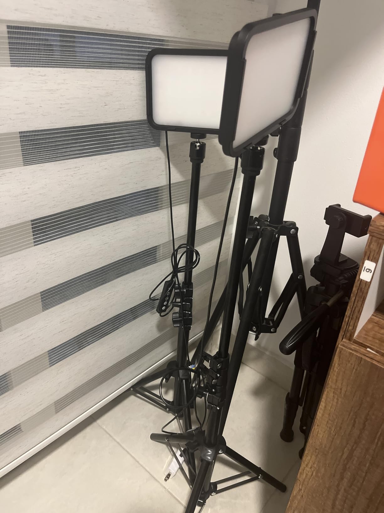 Torjim RGB Photography Video Lighting, Studio Lights with Adjustable Tripod Stand - 16 Color Lighting for Video Recording/YouTube/TikTok/Live Streaming/Make up/Vlogging customer photo 2