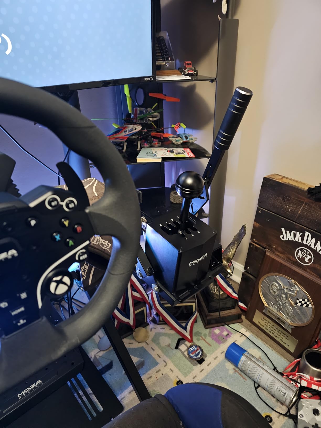 MOZA HBP Handbrake With 16 Bit High Precision Position Sensor, Dual Mode and Multi-Angle Adjustable Racing Simulator customer photo 1
