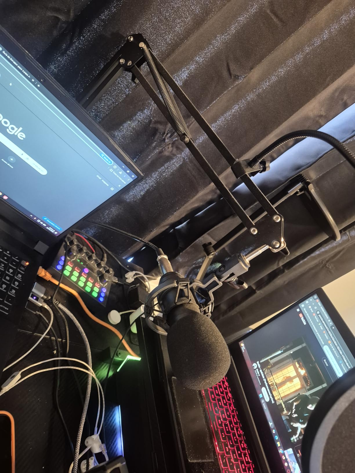 CofeLife Podcast Equipment Bundle, BM800 Podcast Microphone Bundle with V8s Voice Changer, Condenser Microphone Recording Studio Package for Podcasting Live Streaming Singing PC Mobile TikTok YouTube customer photo 1