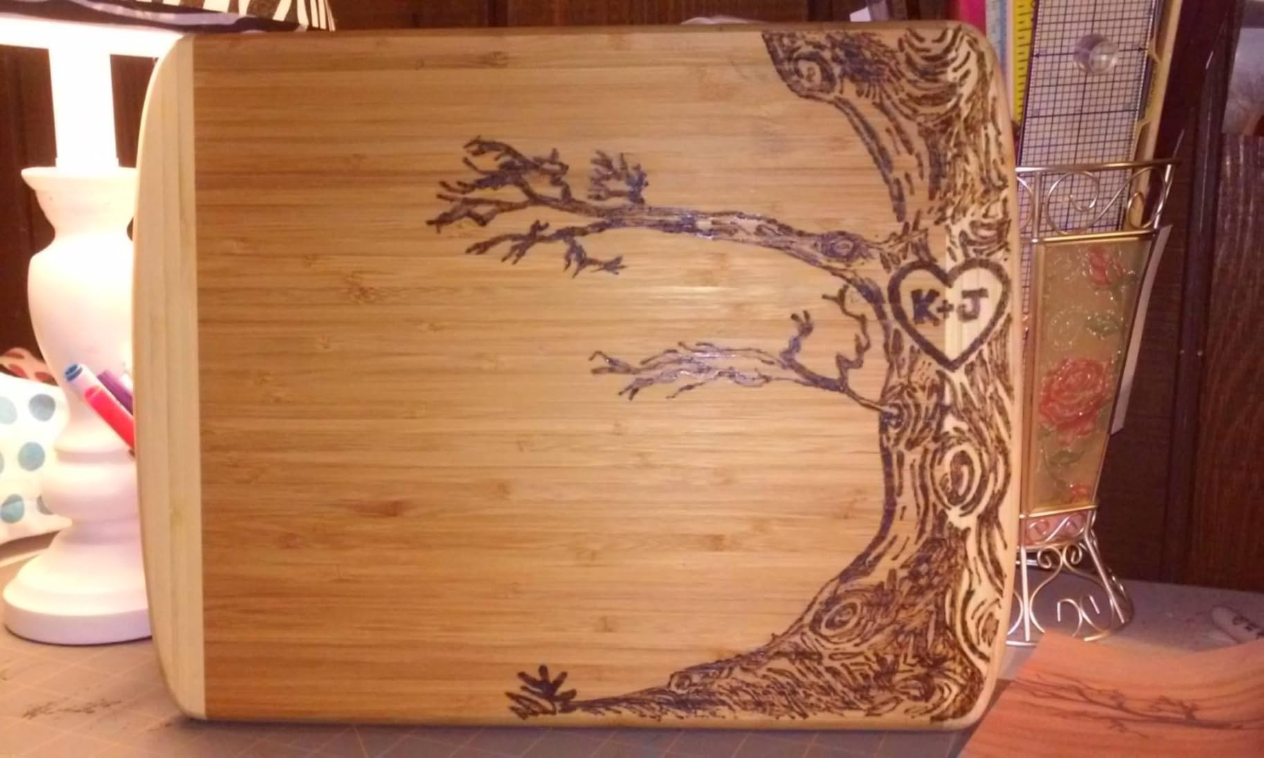 YIHUA 939D-VI Dual Pen Wood Burning Kit with Digital Display with 20 Wire Nibs, Detachable Wood Burning Pen customer photo 1