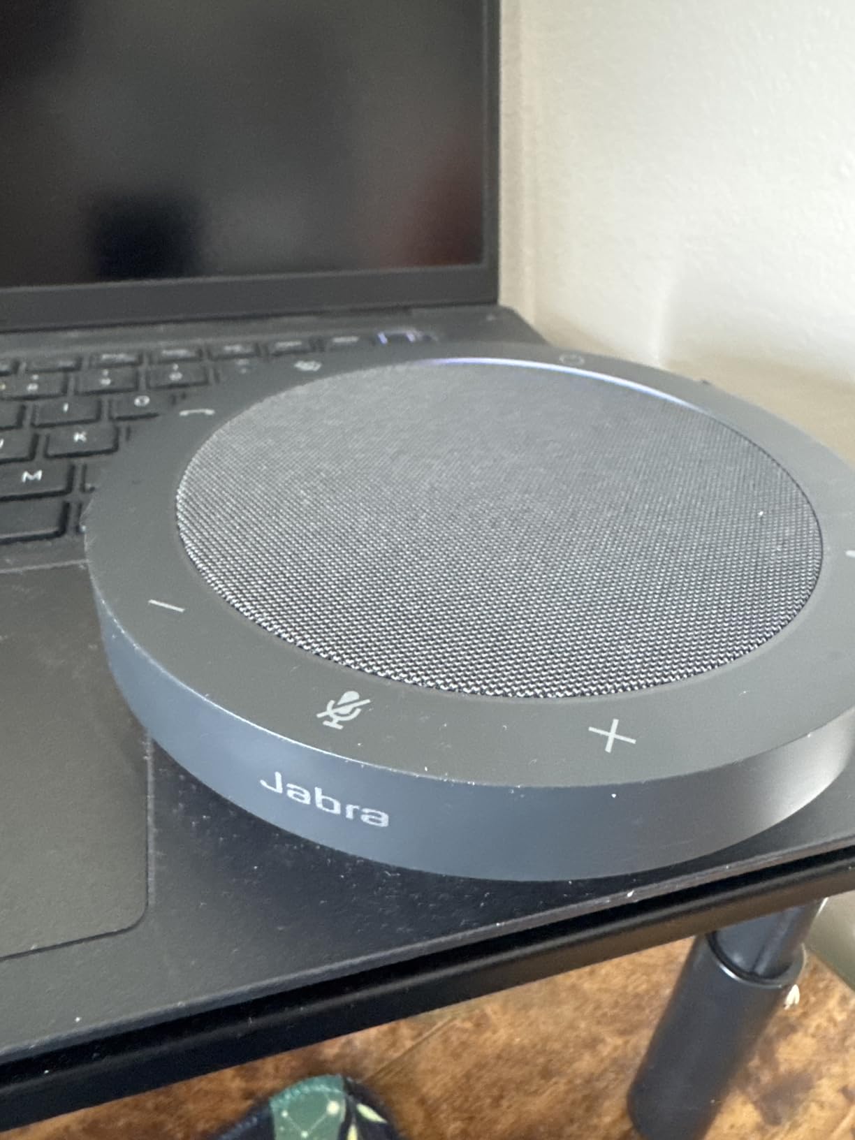 Jabra Speak2 40 Portable Speakerphone - 4 Noise-Cancelling Mics, Full-Range 50mm Portable Speaker, Wideband Audio, USB-A and USB-C Connections customer photo 1