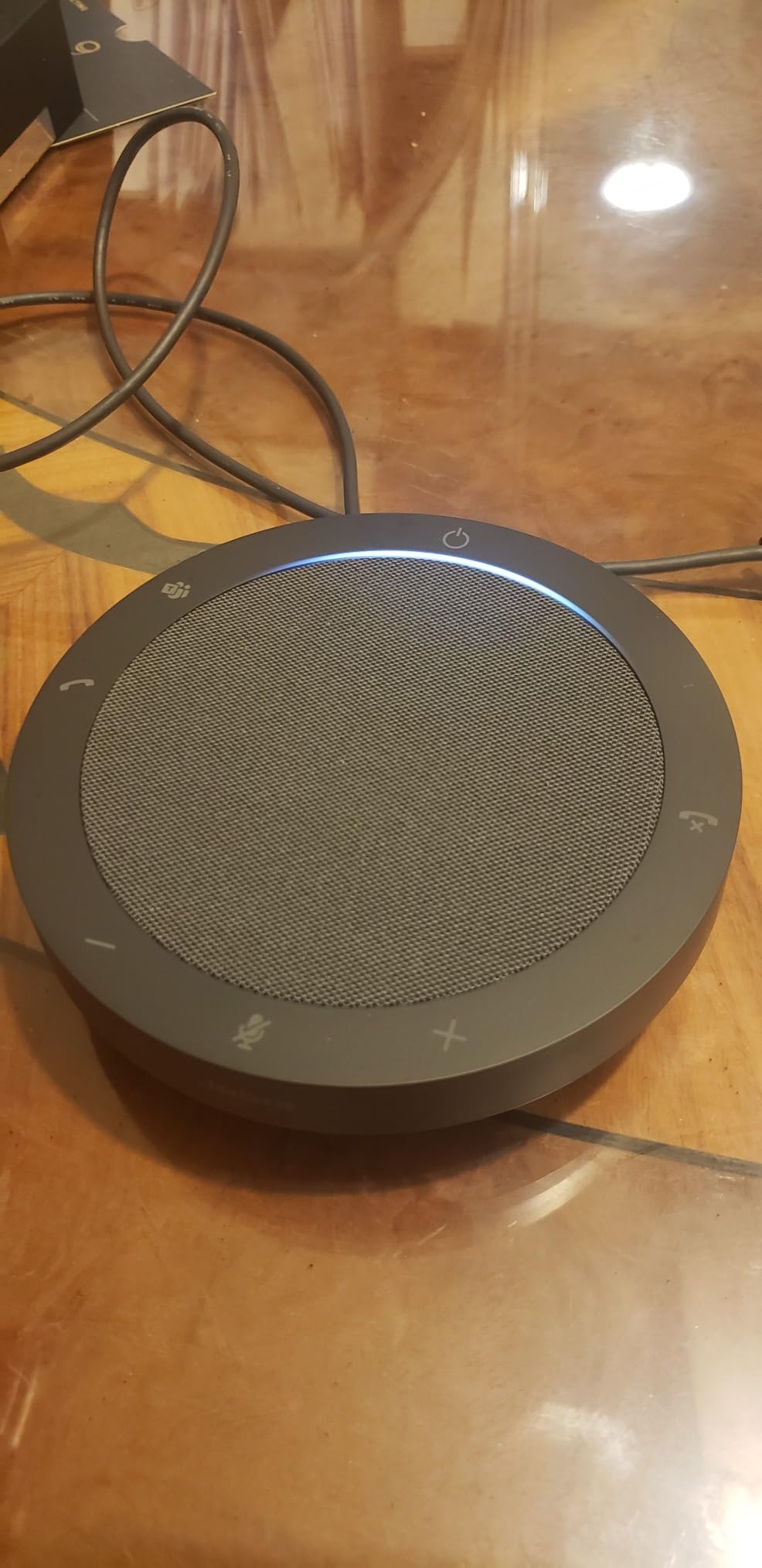 Jabra Speak2 40 Portable Speakerphone - 4 Noise-Cancelling Mics, Full-Range 50mm Portable Speaker, Wideband Audio, USB-A and USB-C Connections customer photo 2
