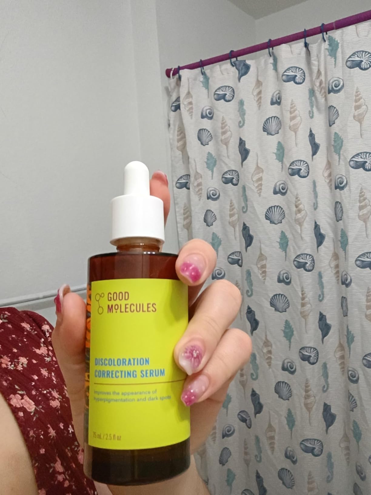 Good Molecules Discoloration Correcting Serum - Tranexamic Acid and Niacinamide Serum to Target Dark Spots and Hyperpigmentation - Skin Care for Face customer photo 2
