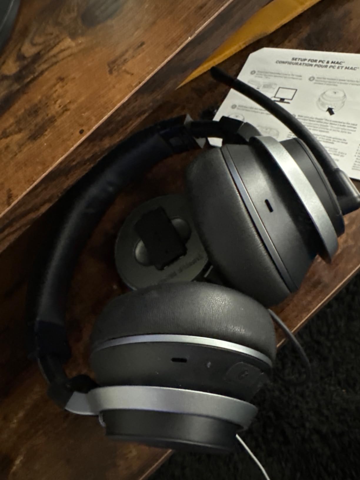 Turtle Beach Stealth Pro Multiplatform Wireless Noise-Cancelling Gaming Headset for PS5, PS4, PC, Mac, Mobile - Swappable Batteries - Black customer photo 1