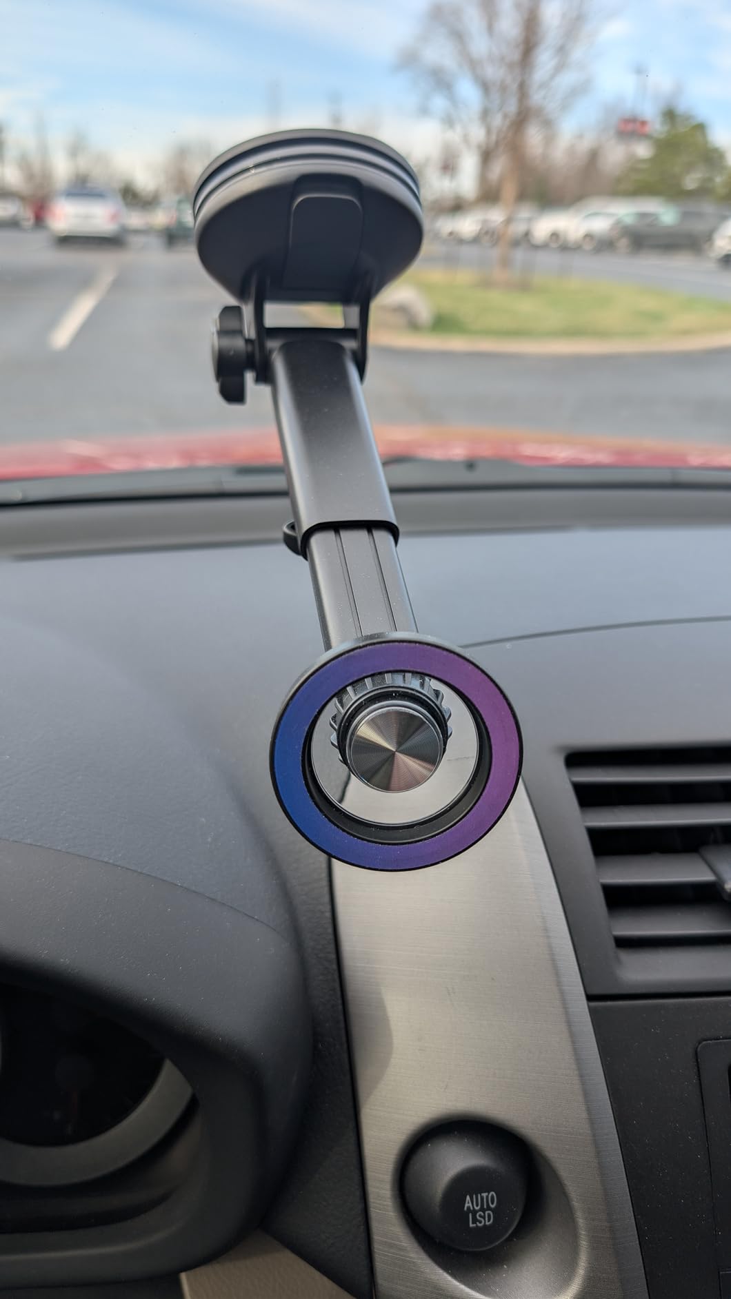 Coolpow for MagSafe Car Mount [Windshield+Vent+Dash] Magnetic Phone Holder for Car Phone Holder Mount Cell Phone Holders for Your Car Accessories customer photo 1