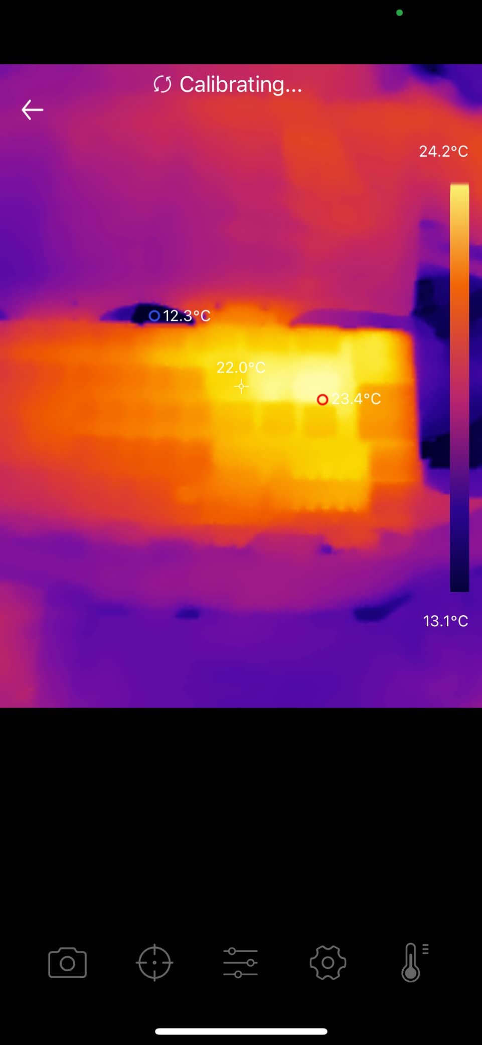 TOPDON TC002 Thermal Camera for iOS (iPhone & iPad), 512 x 384 Super Resolution, 256 x 192 IR High Resolution, Thermal Imager, Thermal Imaging Camera, -4°F~1022°F Temp Range, Support Video Recording customer photo 1