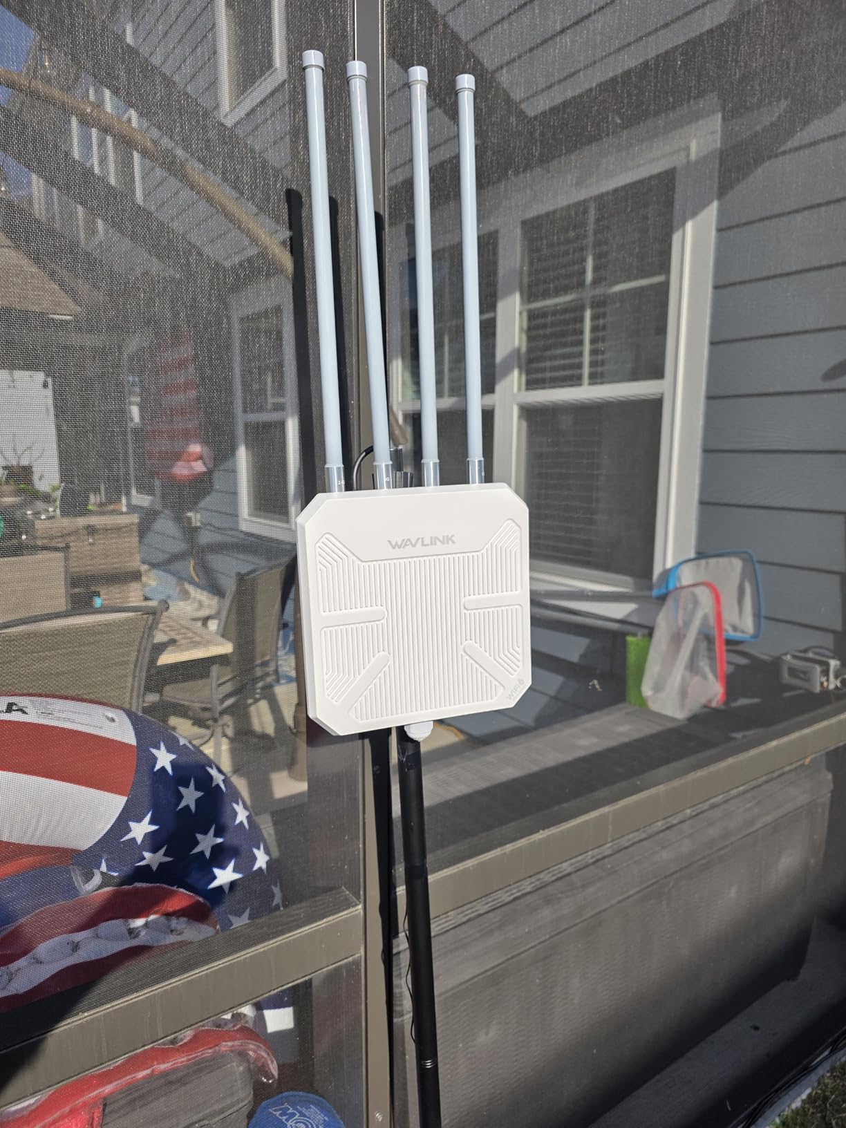 2026 AX1800 Outdoor WiFi 6 Extender, WAVLINK Outdoor WiFi Extender Signal Booster with PoE customer photo 2