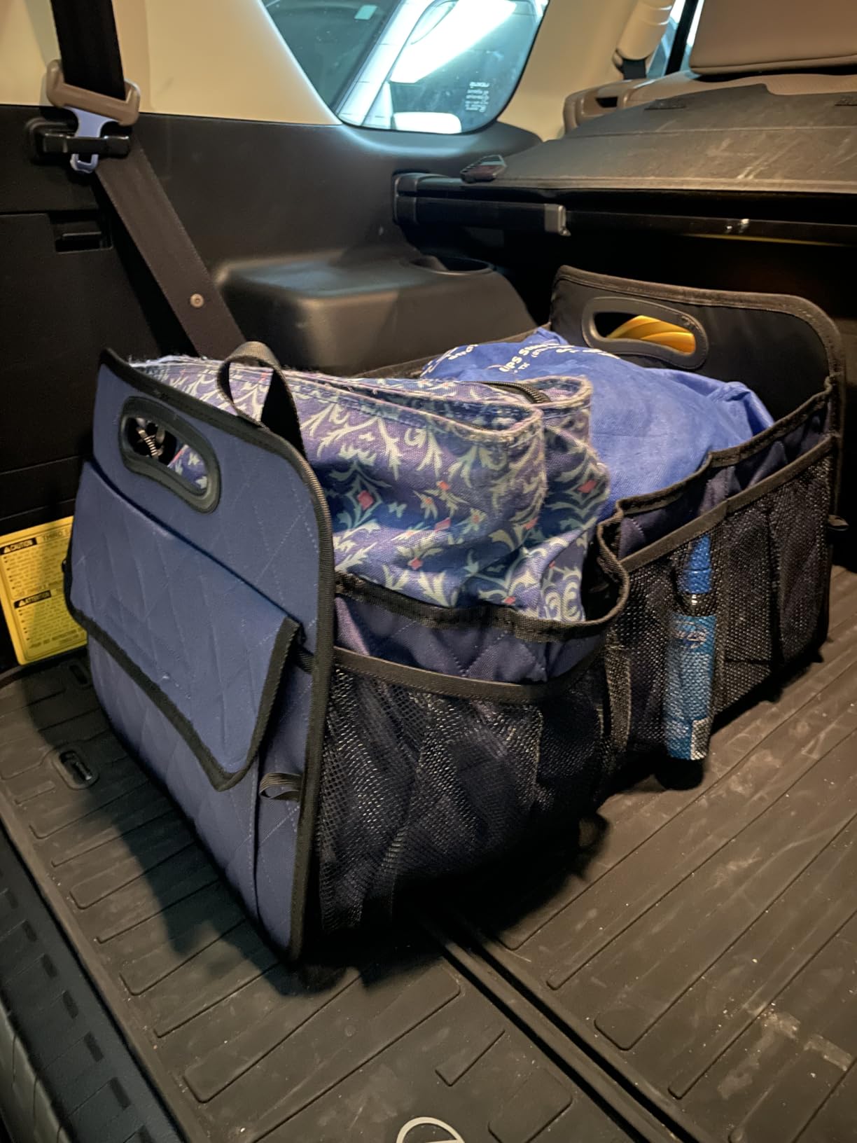 Deosk Car Trunk Organizer for SUV, Car Organizers and Storage with 6 Pocket, Car Accessories for Women/Men 50L Waterproof Polyester Trunk Organizer, Black customer photo 2