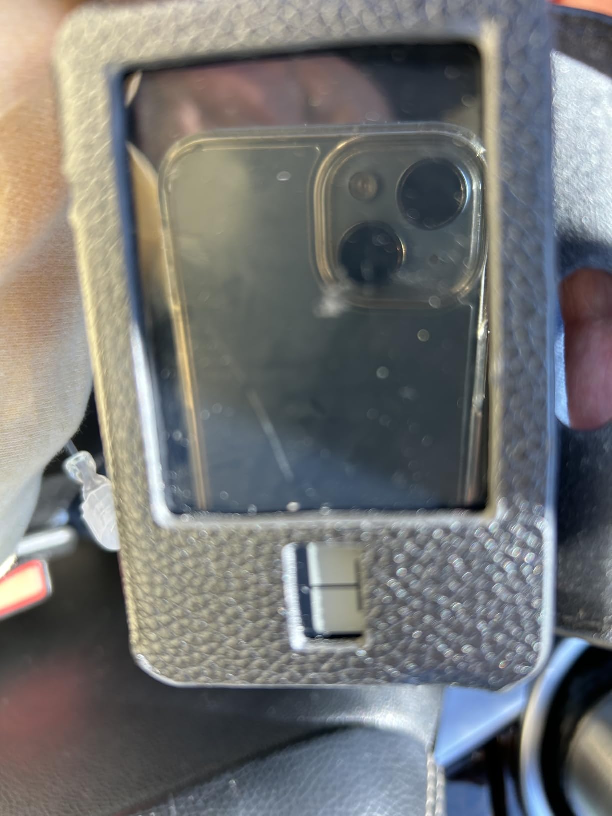 MEDMAX PU Leather Protective Case for Tandem T:Slim X2 / T:Slim Insulin Pumps (Black-Upgraded) customer photo 2