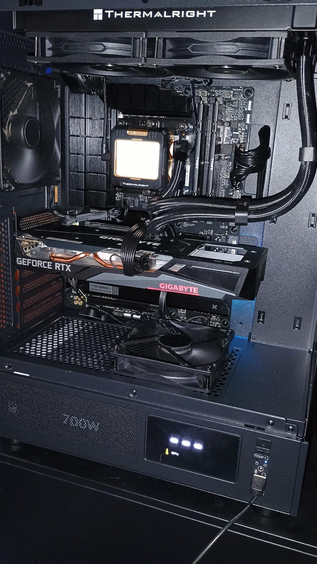 ASUS TUF GAMING B760-PLUS WIFI Intel B760 LGA 1700 ATX motherboard, Ready for 14th, 13th & 12th Gen Intel Core CPU, 12+1+1 Stages, PCIe 5.0, 3x M.2, DDR5, 2.5G, USB 3.2 Type-C, Thunderbolt 4, USB4 customer photo 1