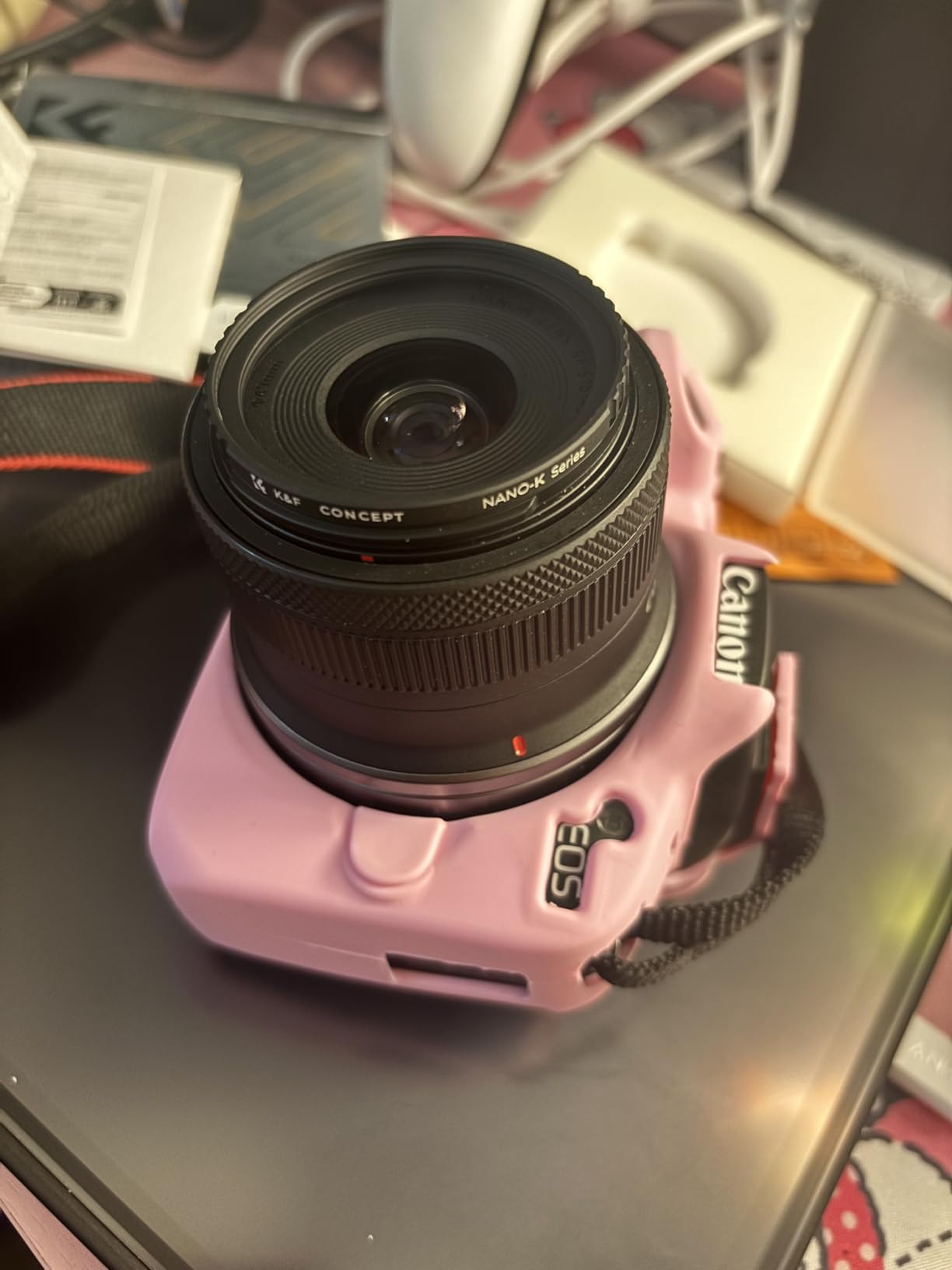K&F CONCEPT 55mm MCUV Lens Protection Filter 18 Multi-Coated Camera Lens UV Filter Ultra Slim with Cleaning Cloth (K-Series) customer photo 2