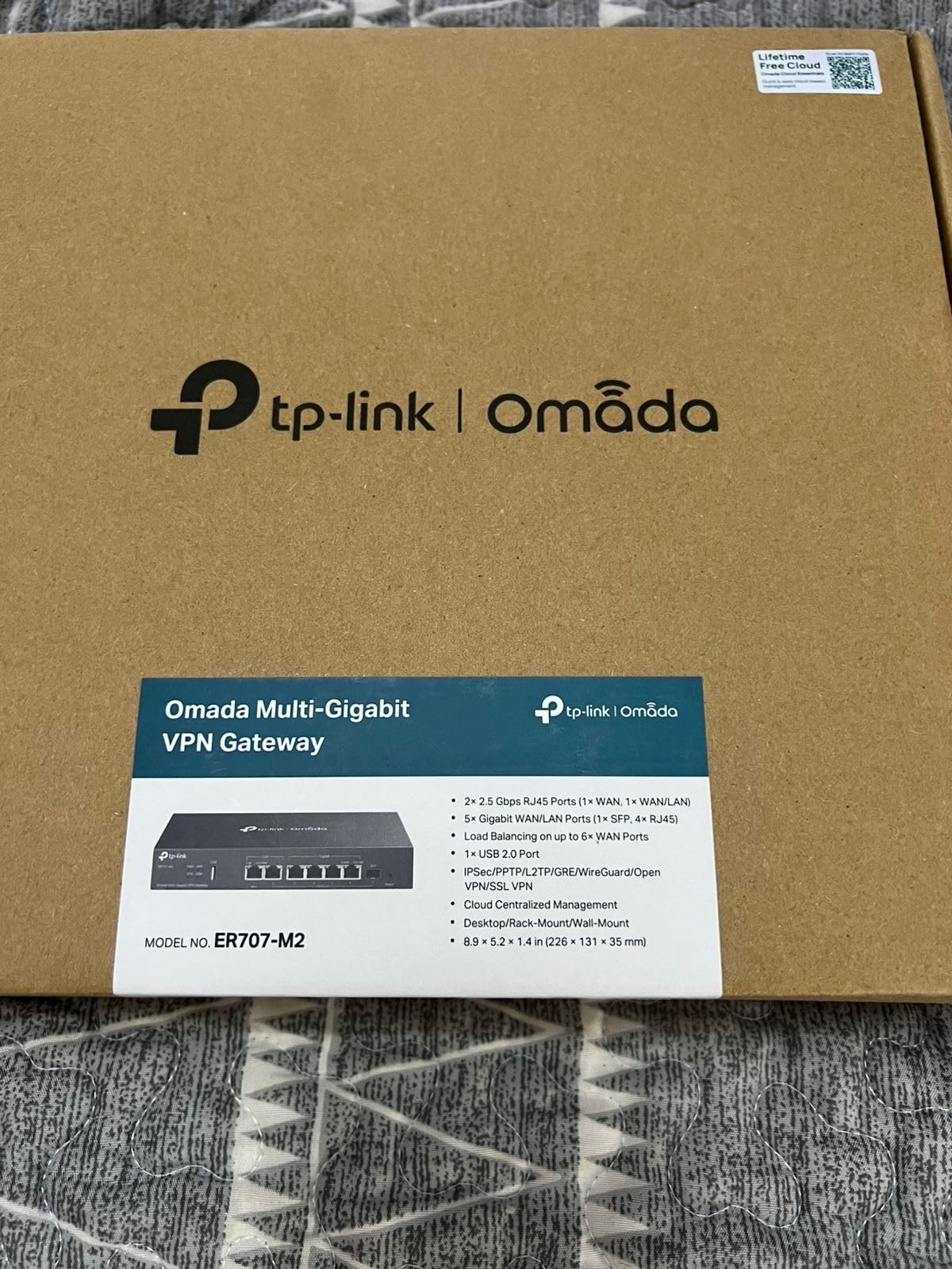 TP-Link ER707-M2 | Omada Multi-Gigabit VPN Router | Dual 2.5Gig WAN Ports | High Network Capacity | SPI Firewall customer photo 2