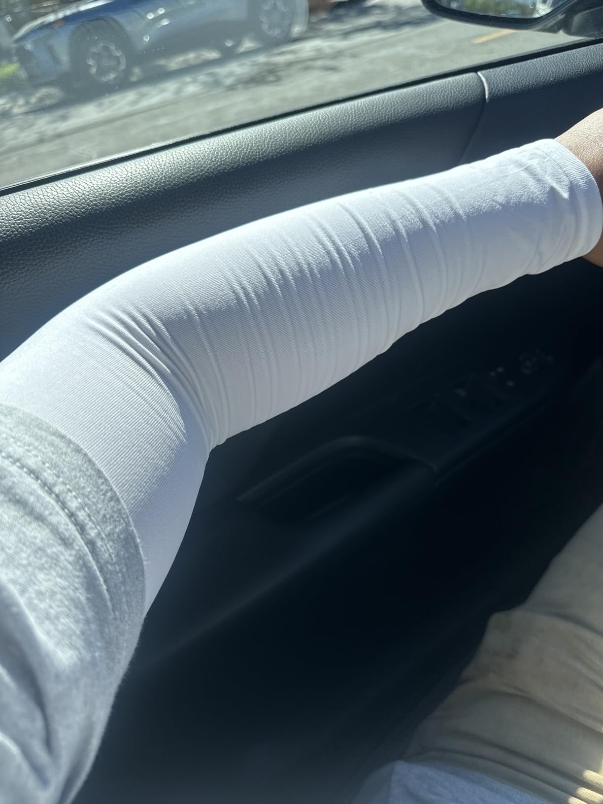 ROXUN Arm Sleeves, Cooling UV Sun Protection Sports Compression for Men/Women customer photo 2