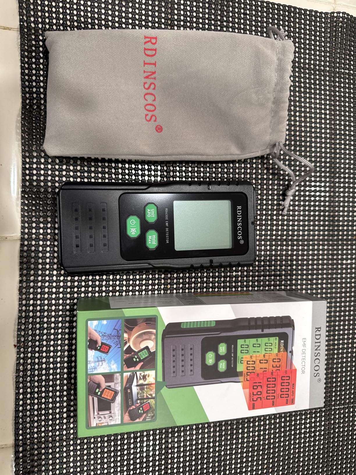 EMF Detector, Detect All 3 Types of Electromagnetic Radiation Field in 1 EMF Meter for Cell Towers, and Smart Meters, EMF Reader for Home, Office (RD630) customer photo 2